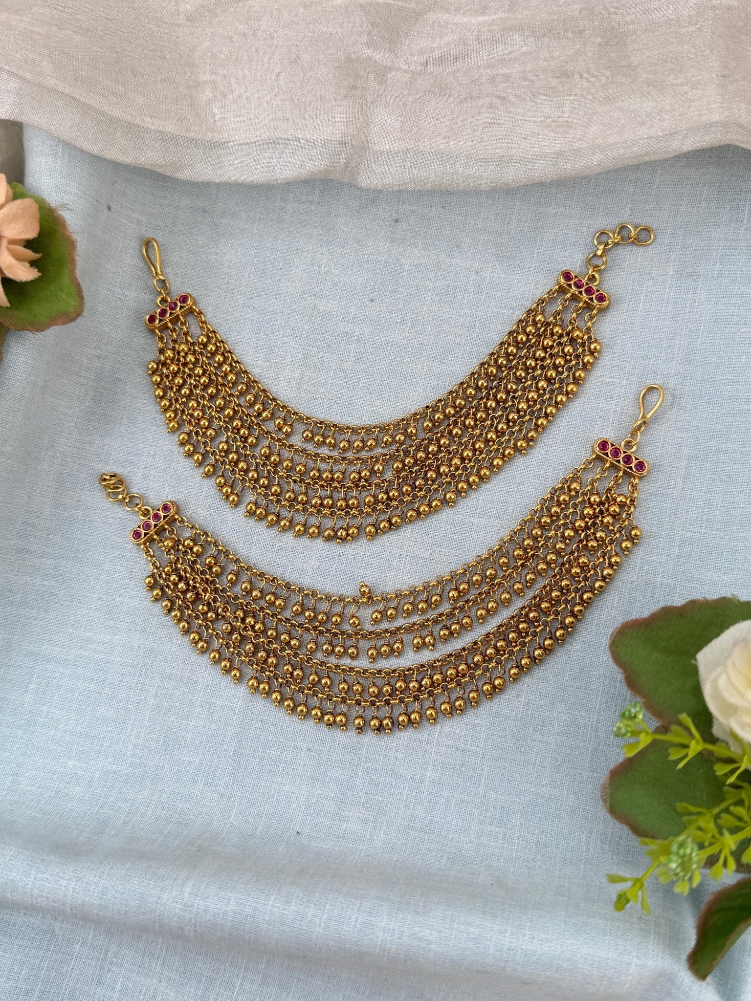 Royal Antique Layer Maatal Earchain 440 - Mahilas