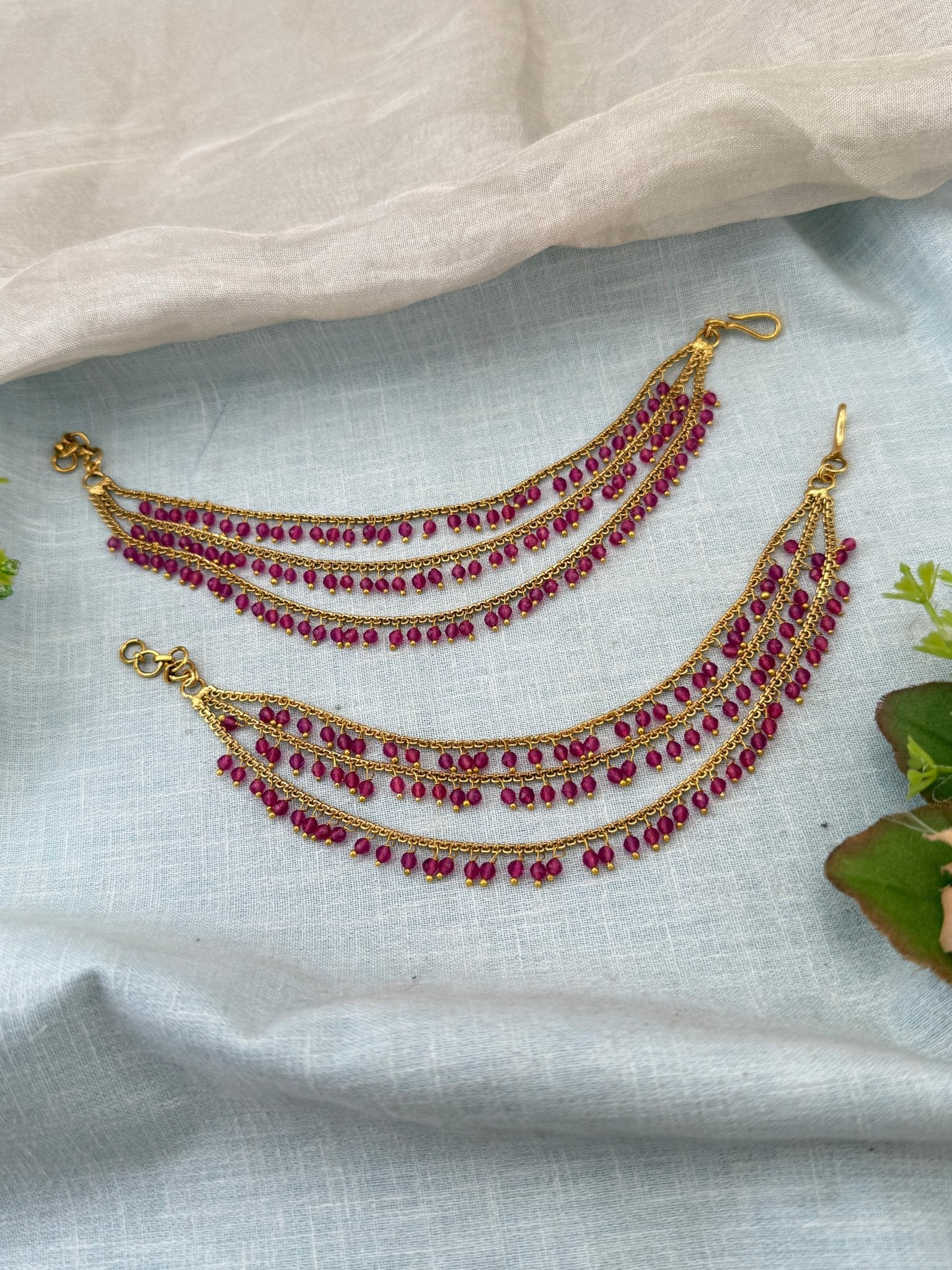 Royal Antique Layer Maatal Earchain 530 - Mahilas