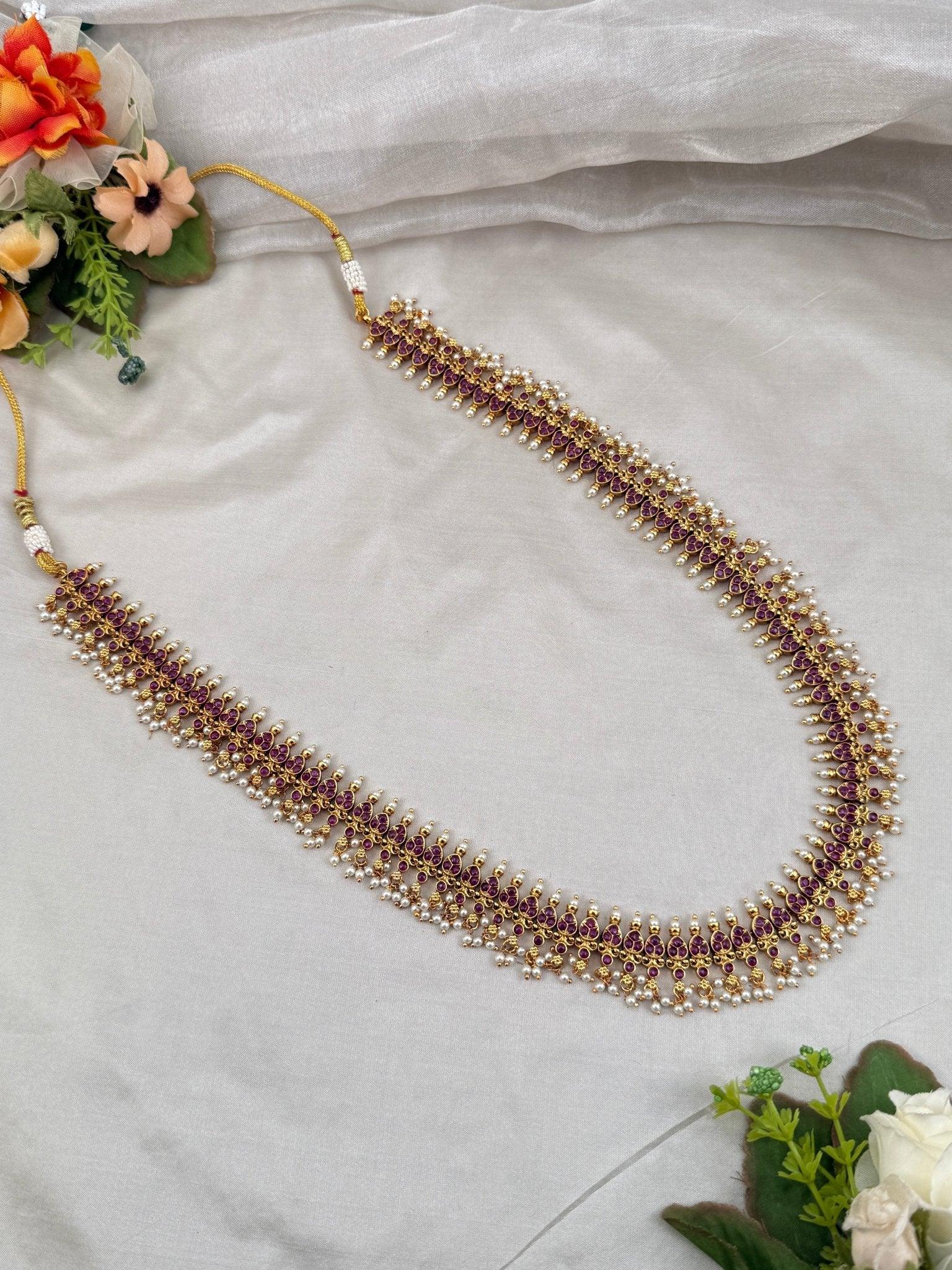 Royal Antique Long Necklace 584 - Mahilas