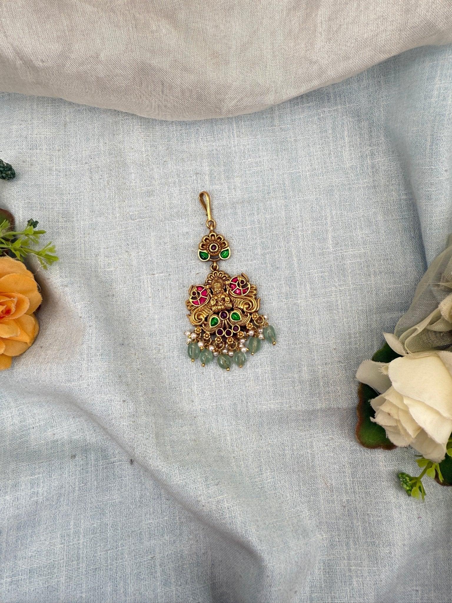 Royal Antique Maang Tikka 332 - Mahilas