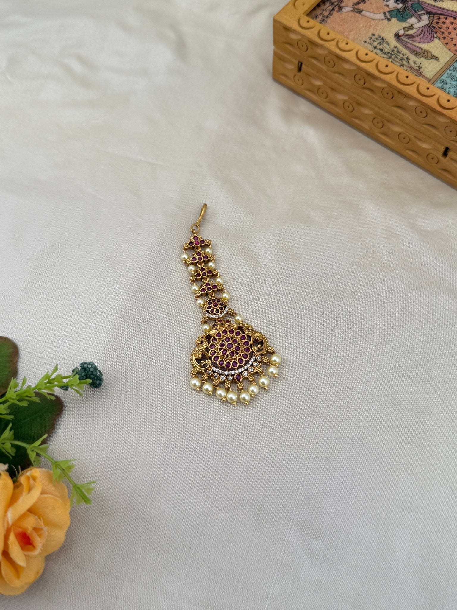 Royal Antique Maang Tikka 4312 - Mahilas