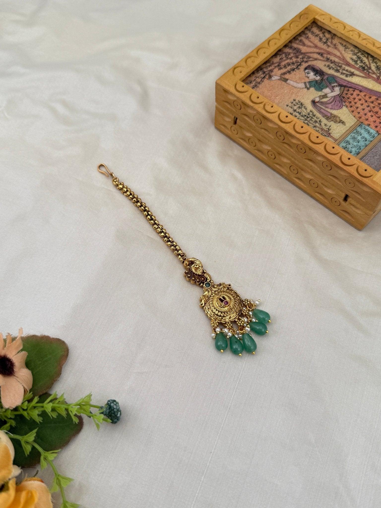 Royal Antique Maang Tikka 4319 - Mahilas