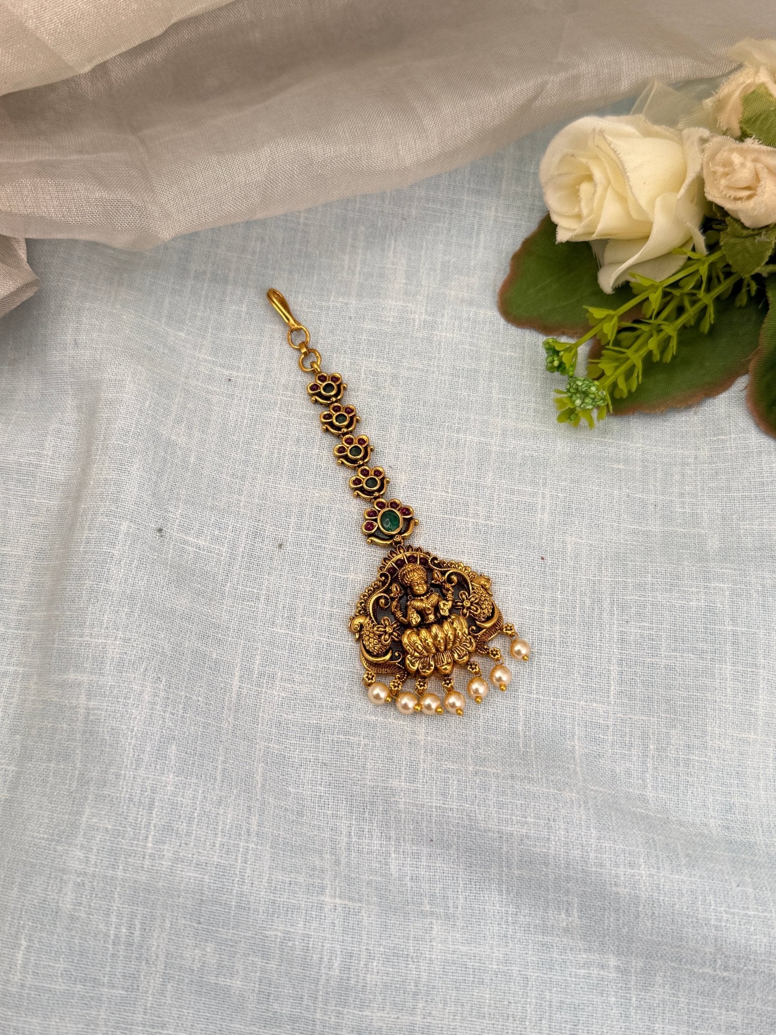 Royal Antique Maang Tikka 4377 - Mahilas