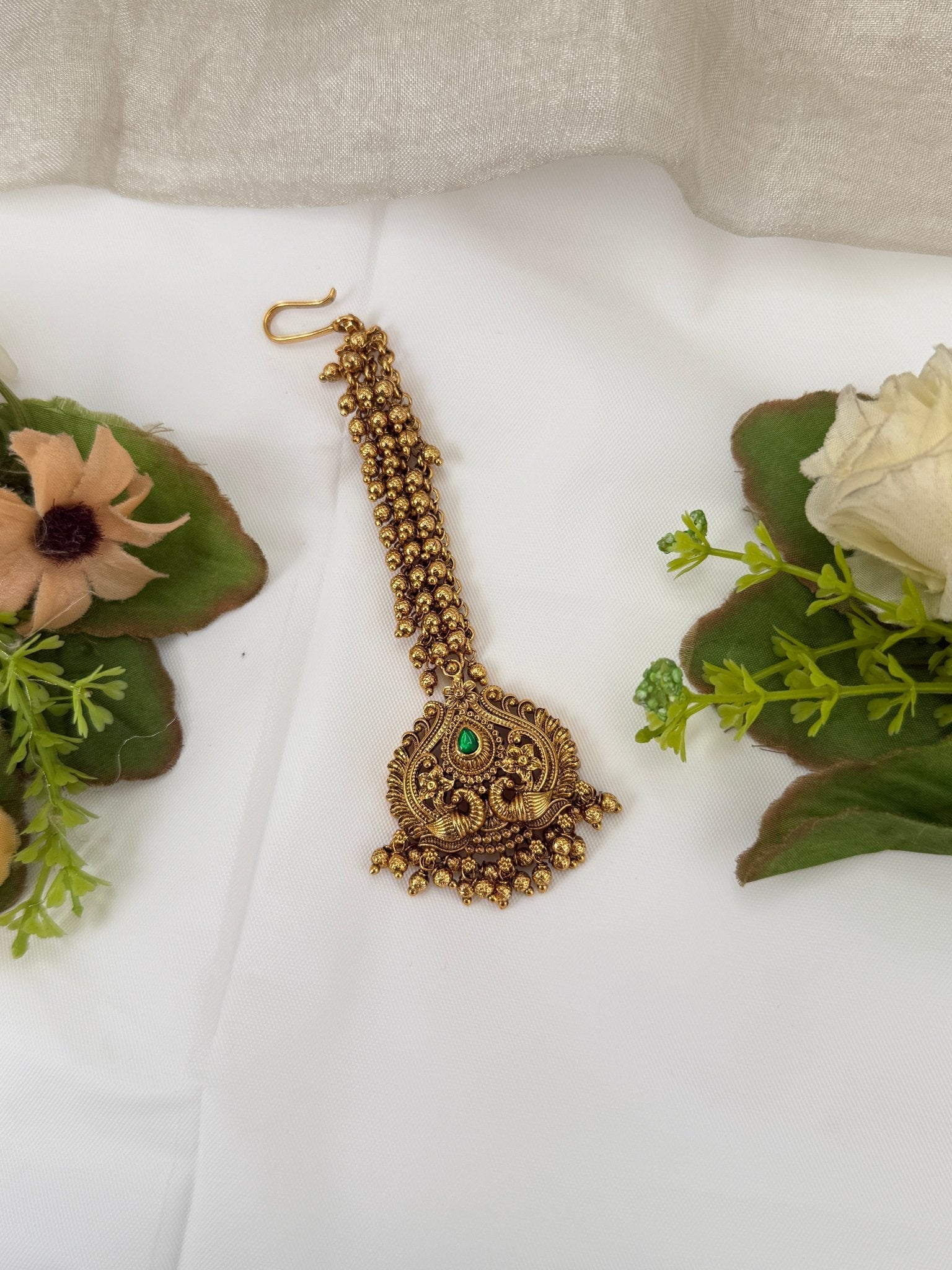 Royal Antique Maang Tikka 564 - Mahilas