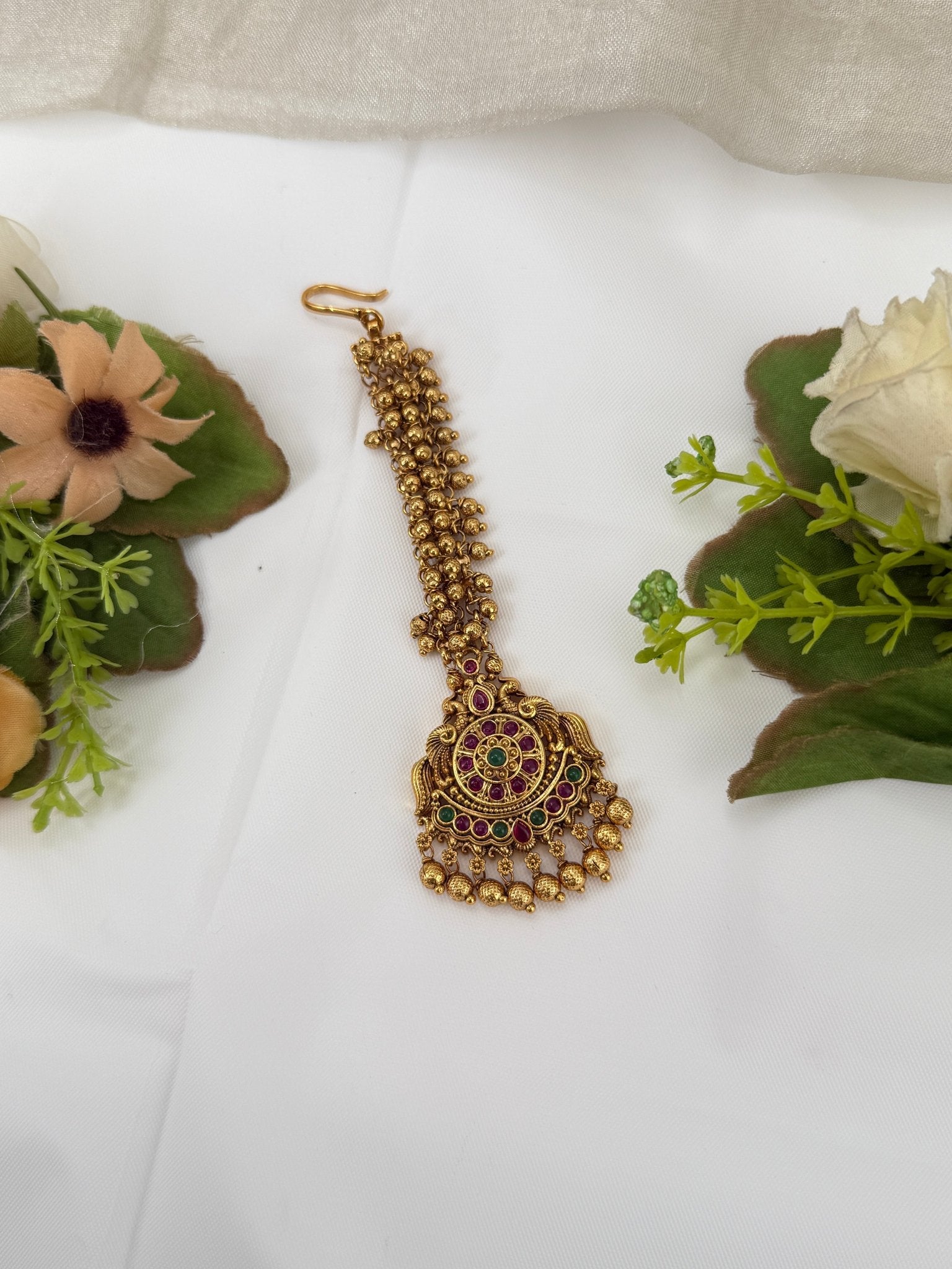 Royal Antique Maang Tikka 570 - Mahilas