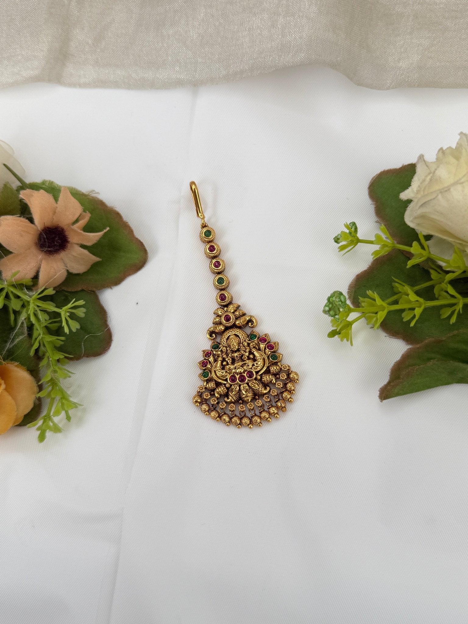 Royal Antique Maang Tikka 575 - Mahilas