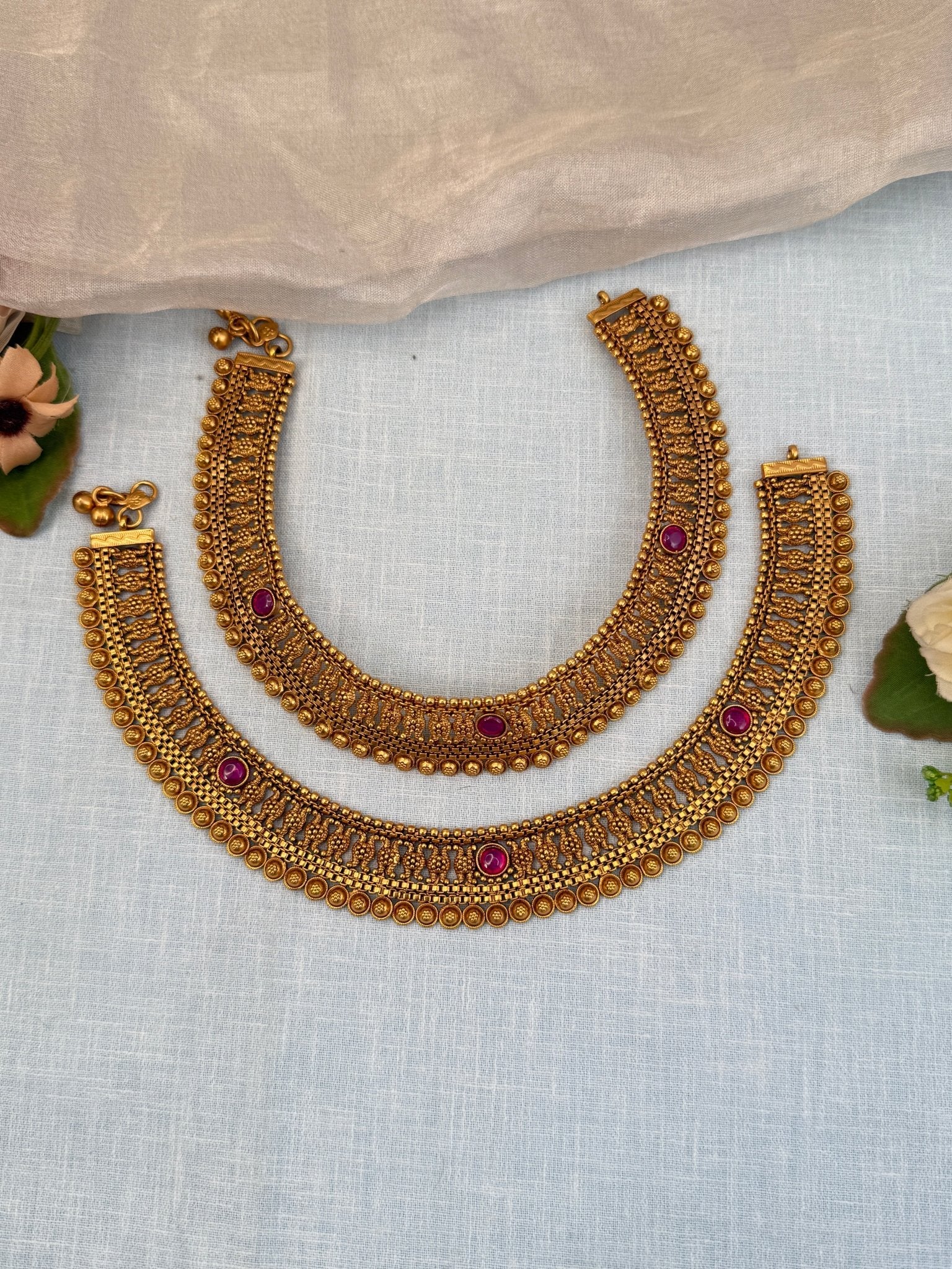 Royal Antique Payal Anklet 0249 - Mahilas