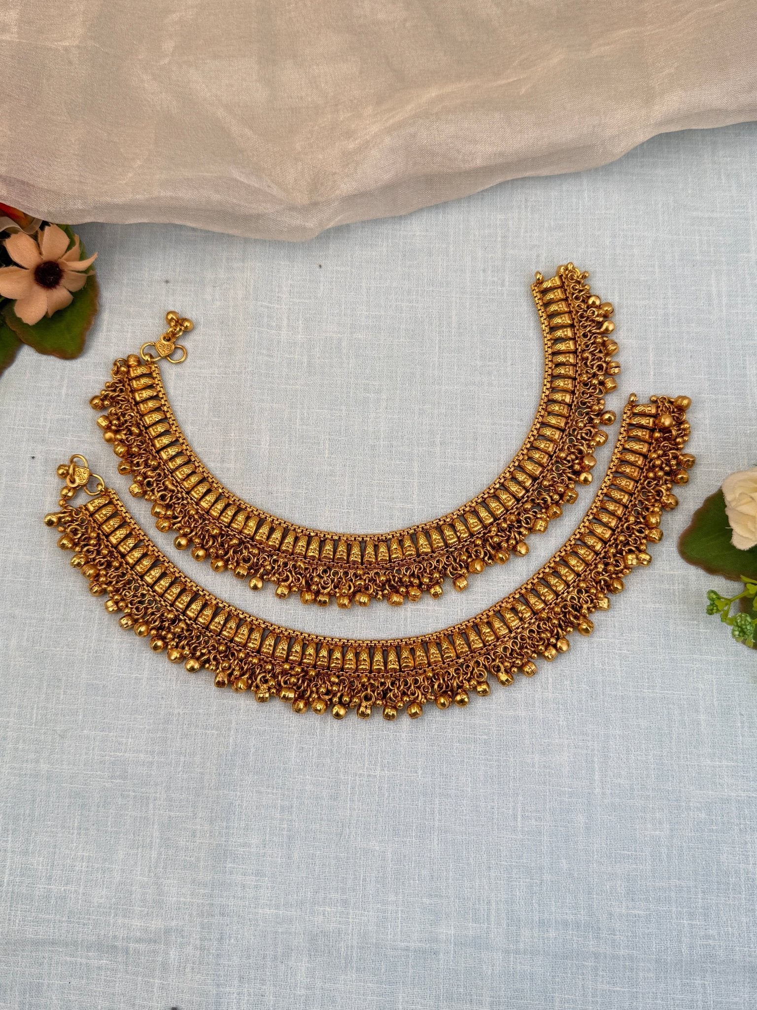 Royal Antique Payal Anklet 0250 - Mahilas