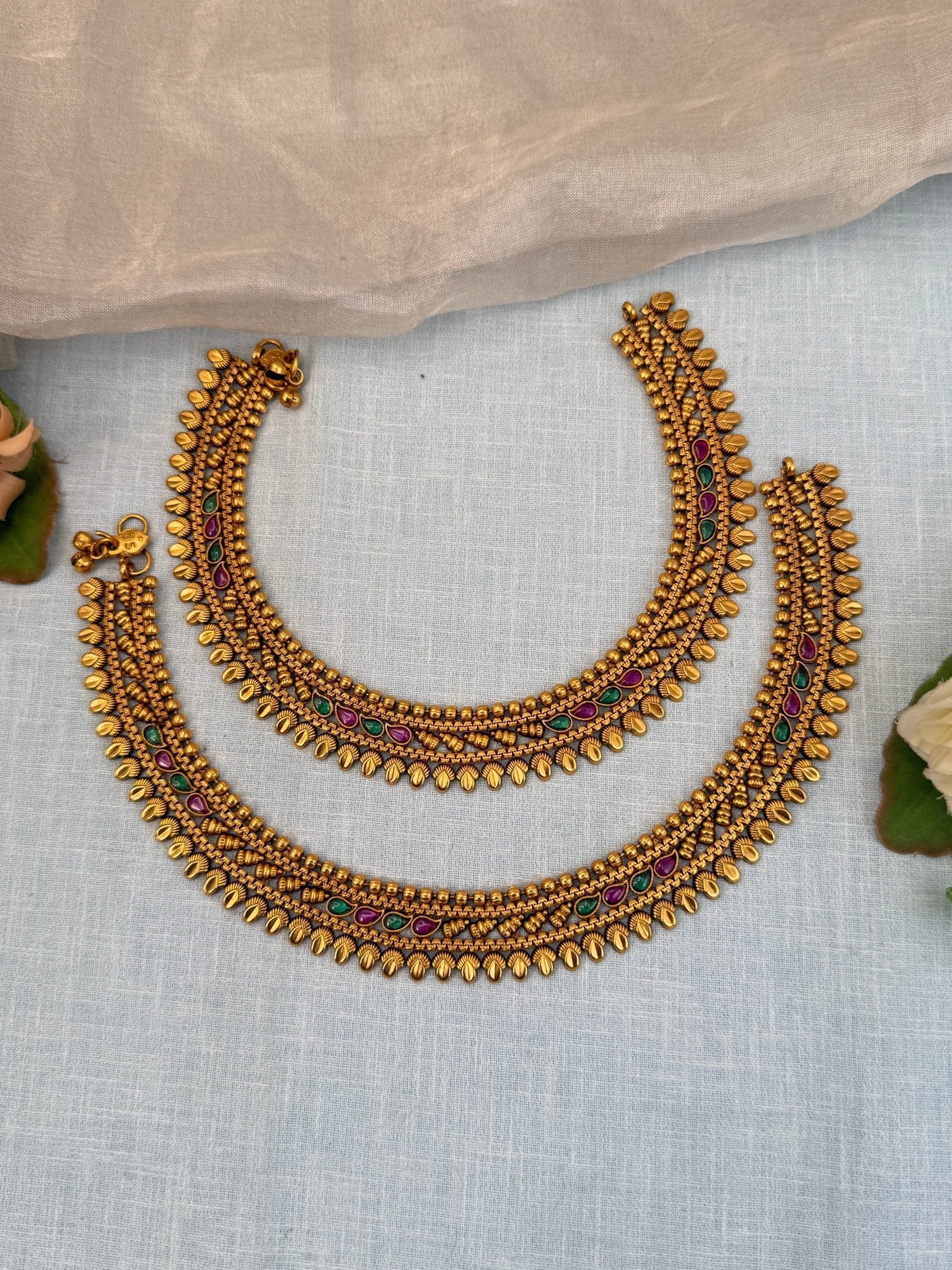 Royal Antique Payal Anklet 0252 - Mahilas