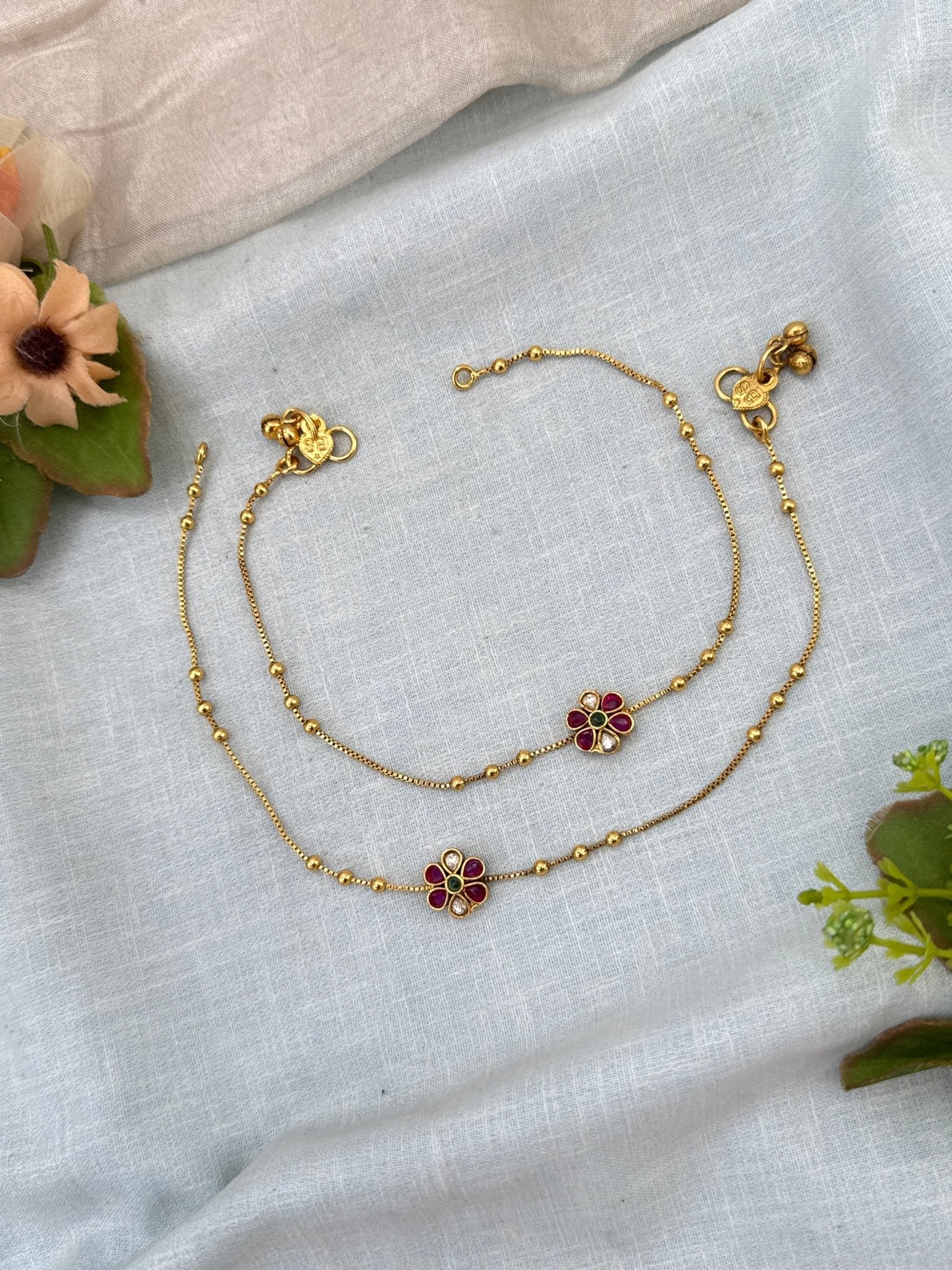 Royal Antique Payal Anklet 0316 - Mahilas