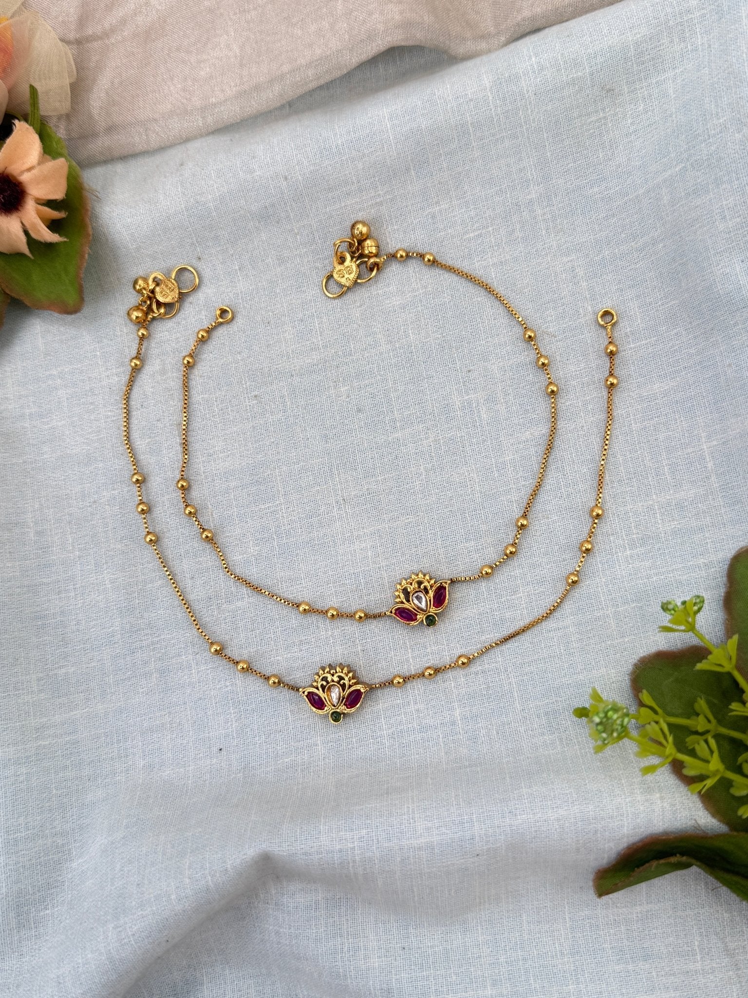Royal Antique Payal Anklet 0318 - Mahilas