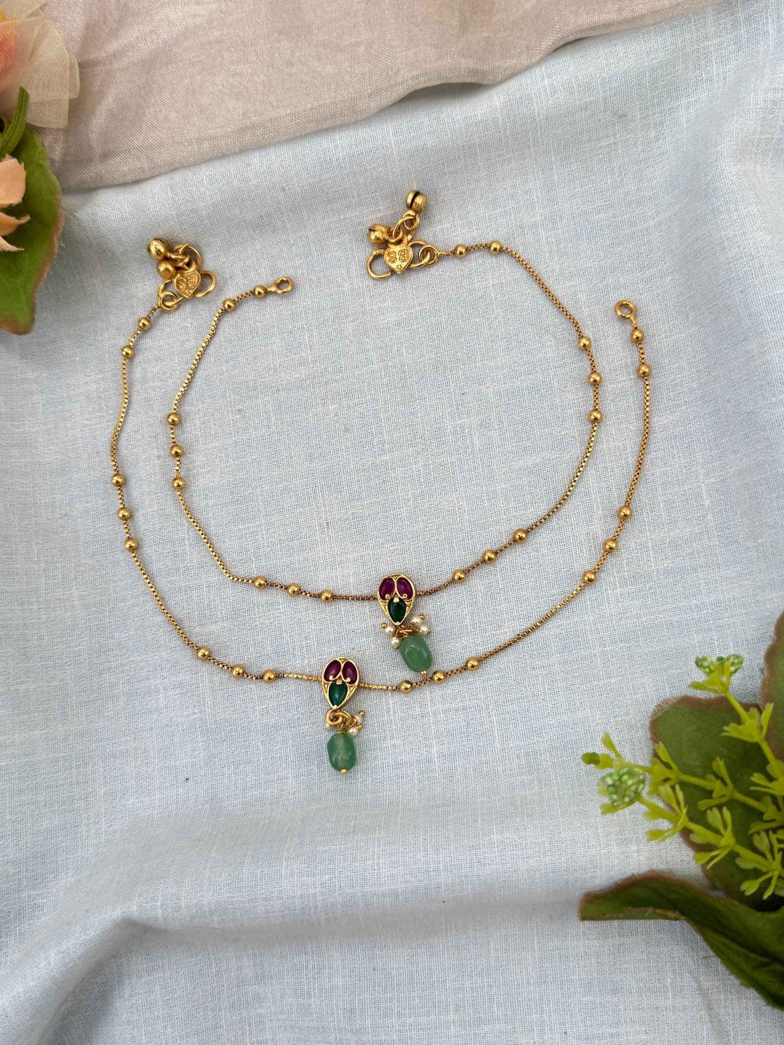 Royal Antique Payal Anklet 0322 - Mahilas