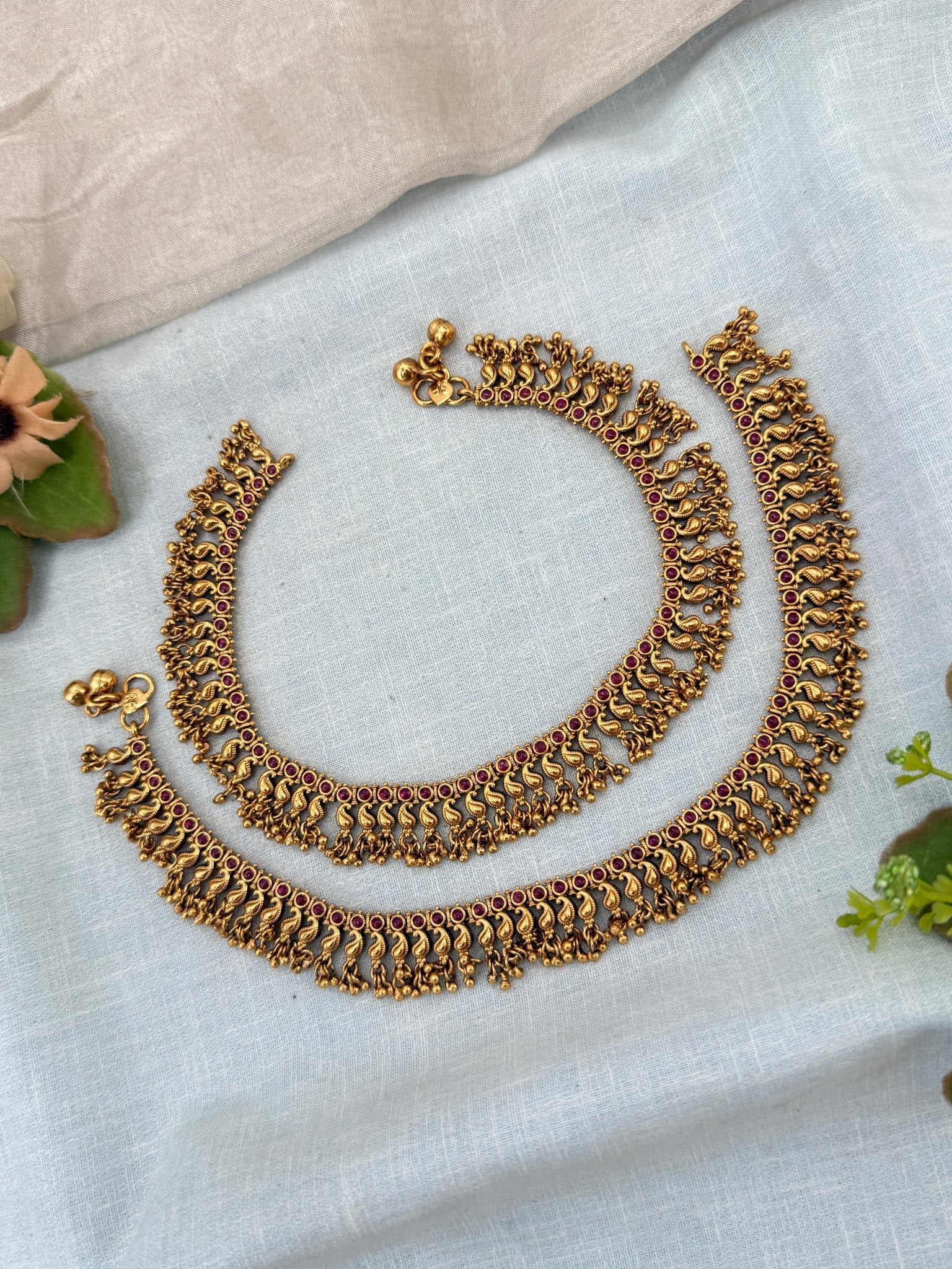 Royal Antique Payal Anklet 0329 - Mahilas