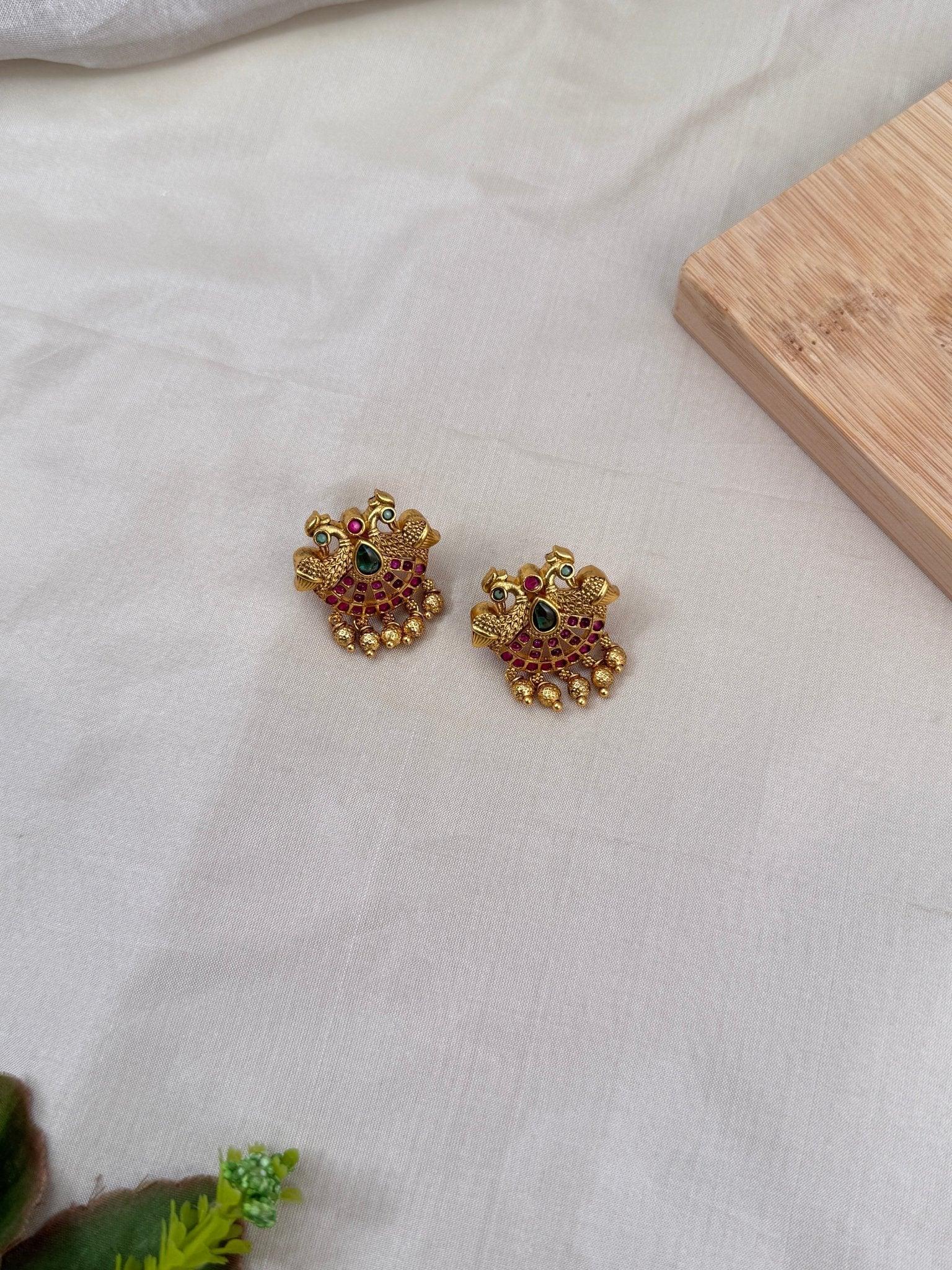 Royal Antique Stud Earrings 0423 - Mahilas