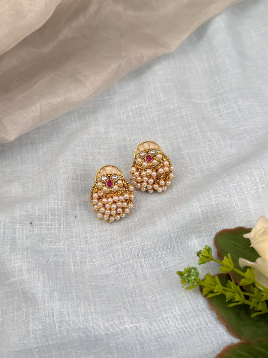 Royal Antique Stud Earrings 0465 - Mahilas
