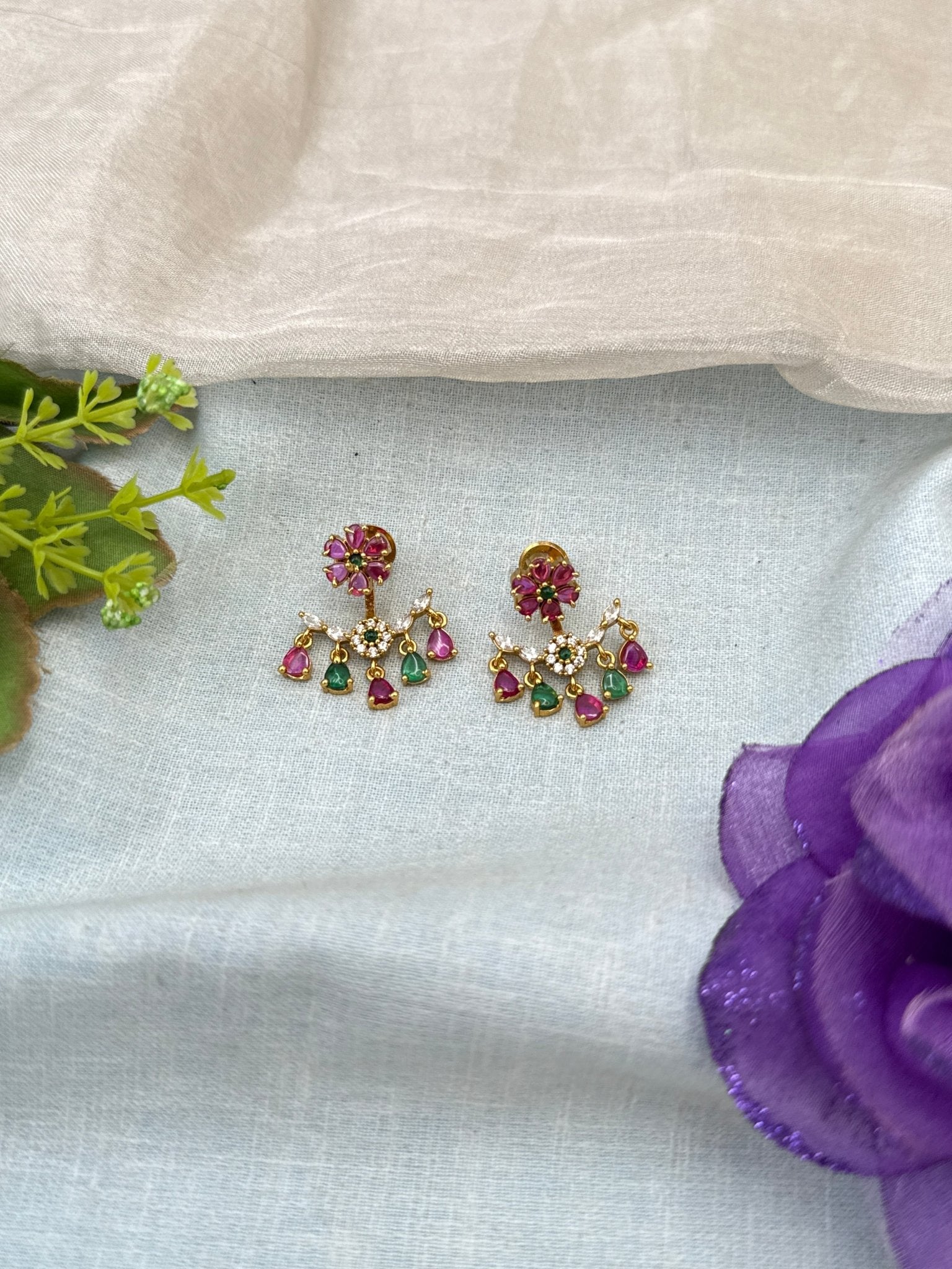 Royal Antique Stud Earrings 1073 - Mahilas