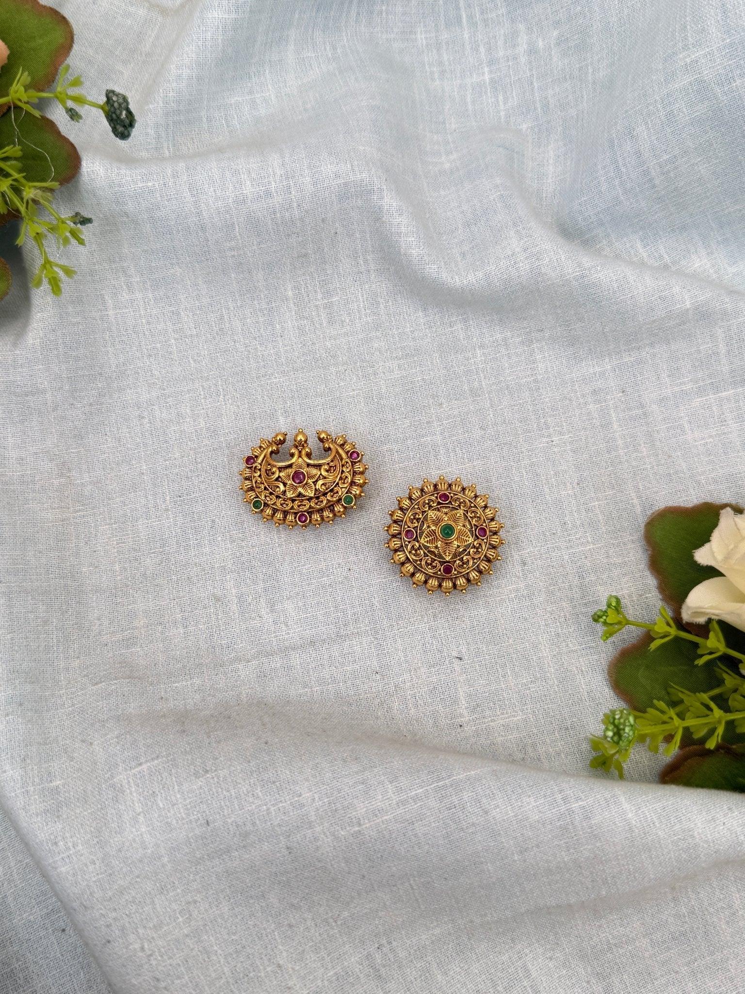 Royal Antique Surya Chandra Jadebille 468 - Mahilas