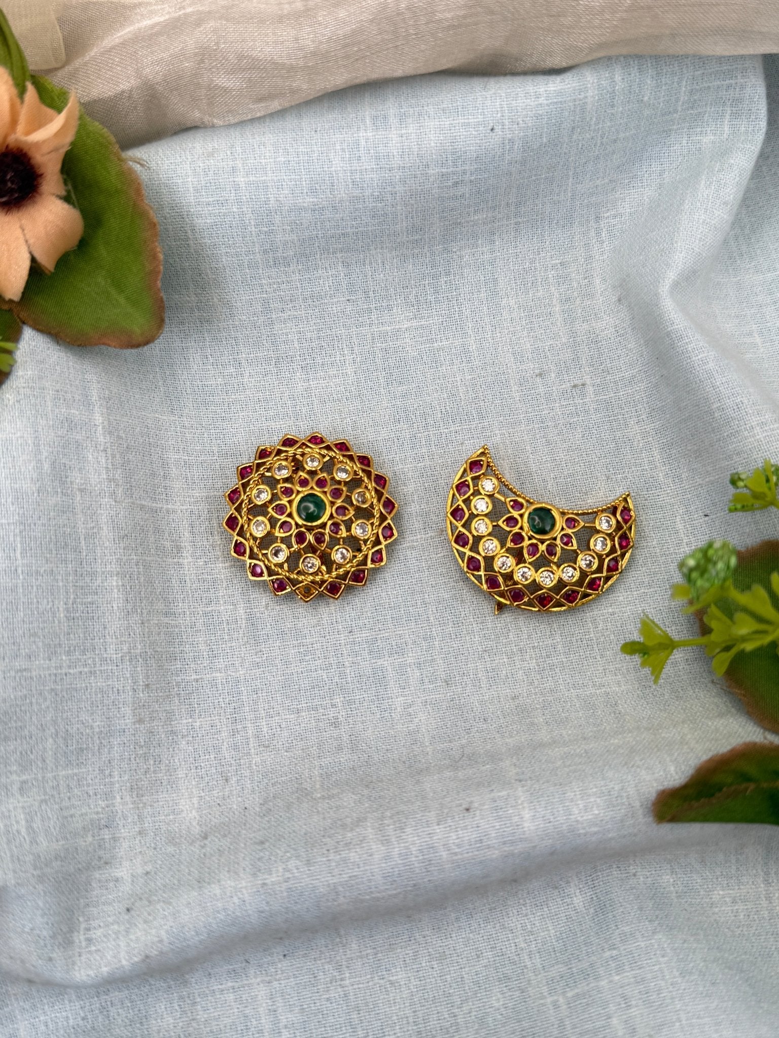 Royal Antique Surya Chandra Jadebille 498 - Mahilas