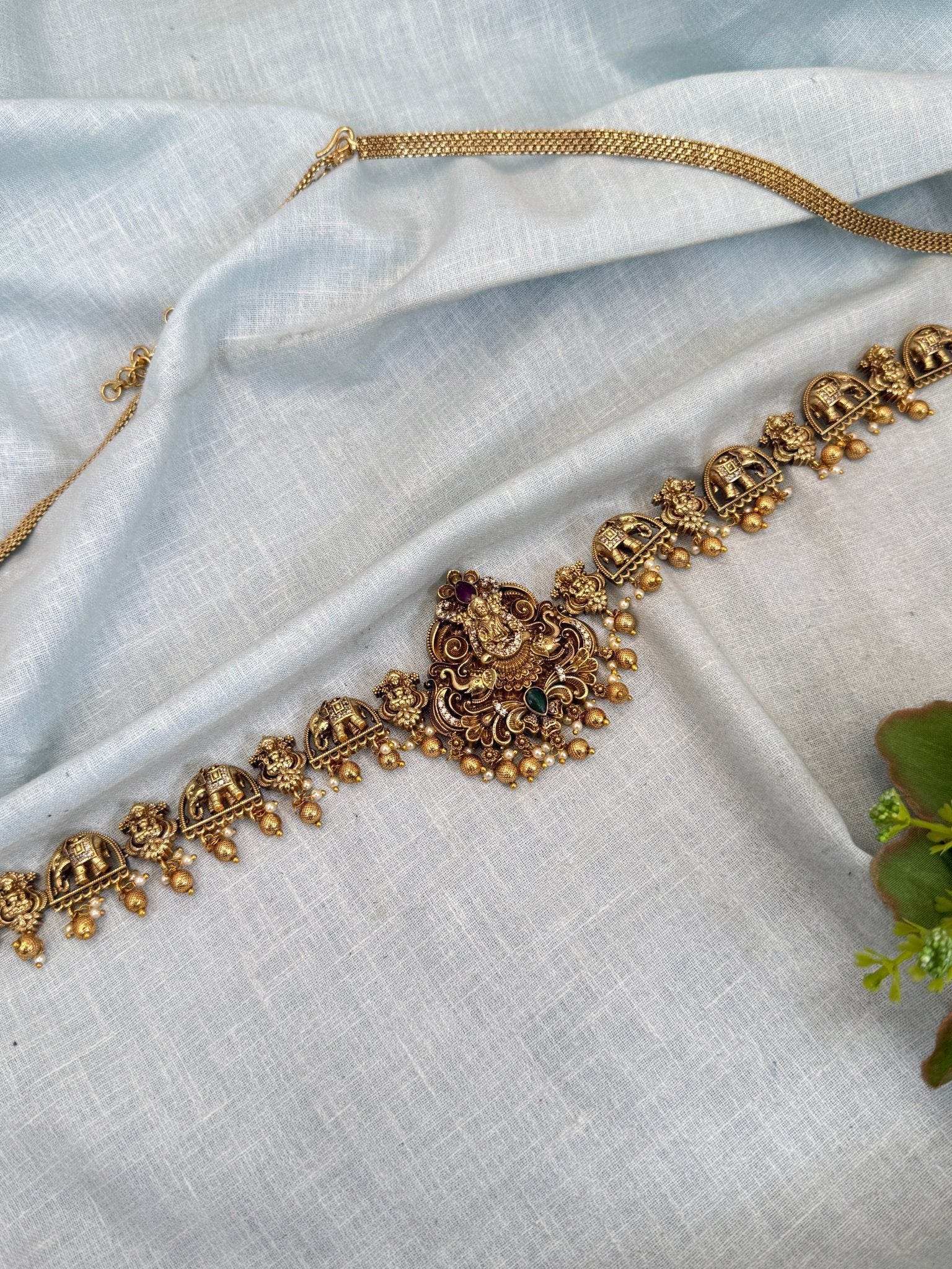 Royal Antique Vaddanam Kamarbandh Hip Belt 7232 - Mahilas