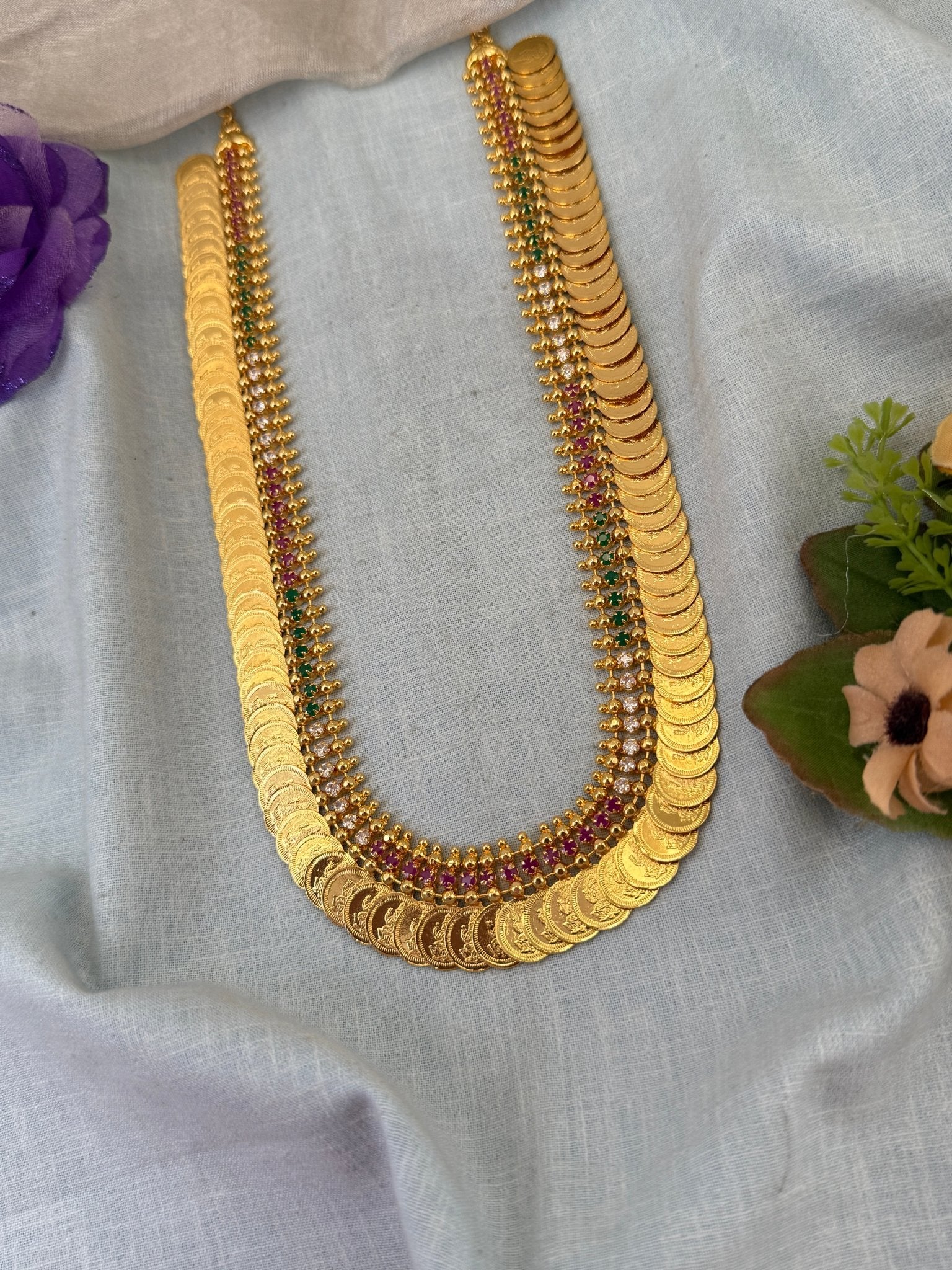 Royal Gold Like Kaasu Chain 24inch 0845 - Mahilas