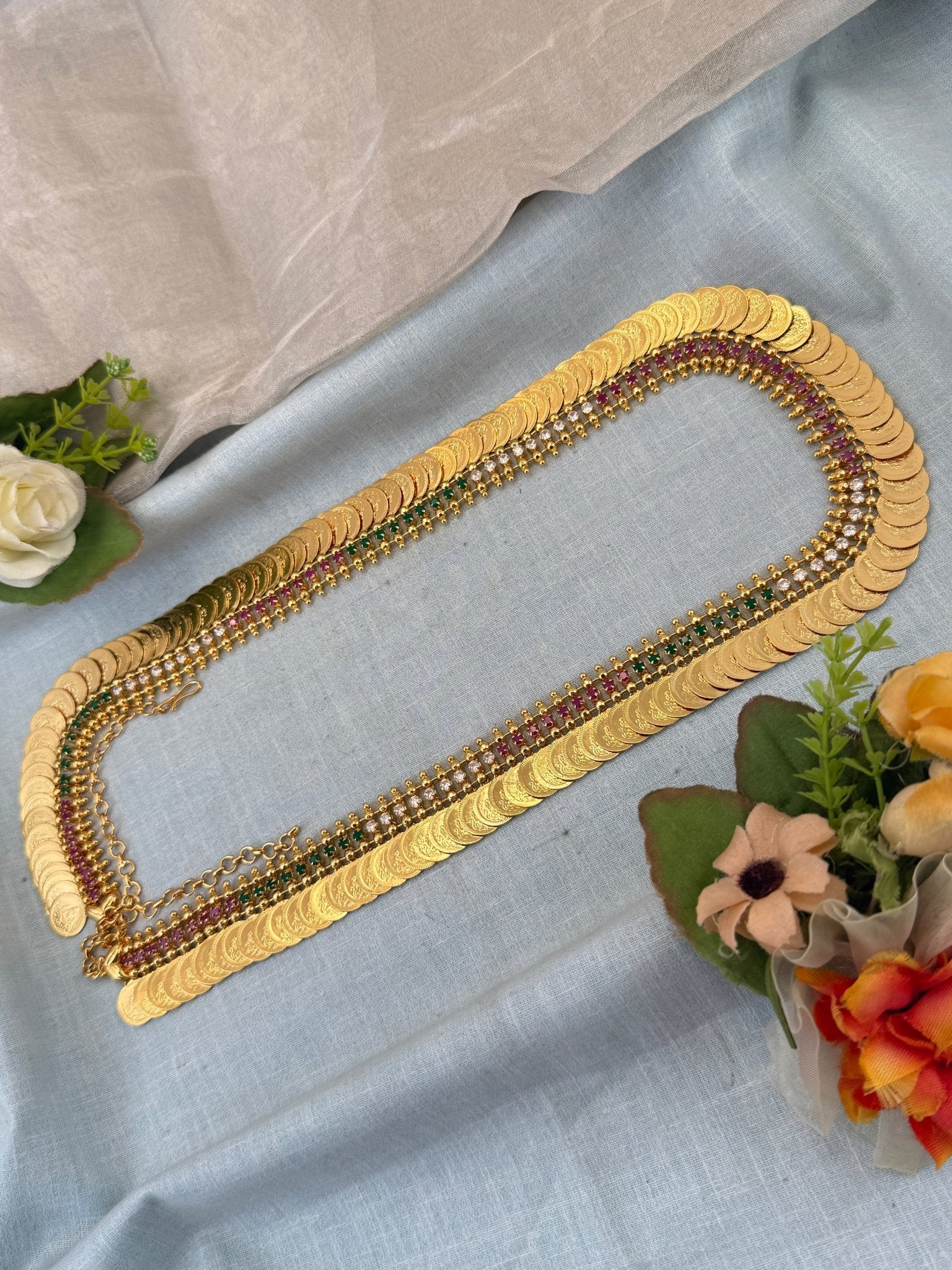 Royal Gold Like Kaasu Vaddanam Kamarbandh 8023 - Mahilas