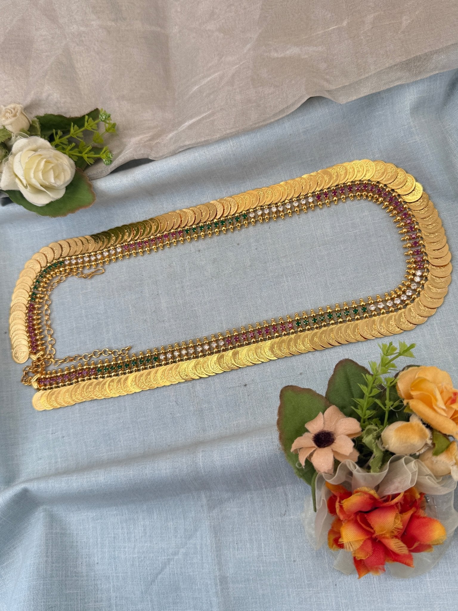 Royal Gold Like Kaasu Vaddanam Kamarbandh 8023 - Mahilas