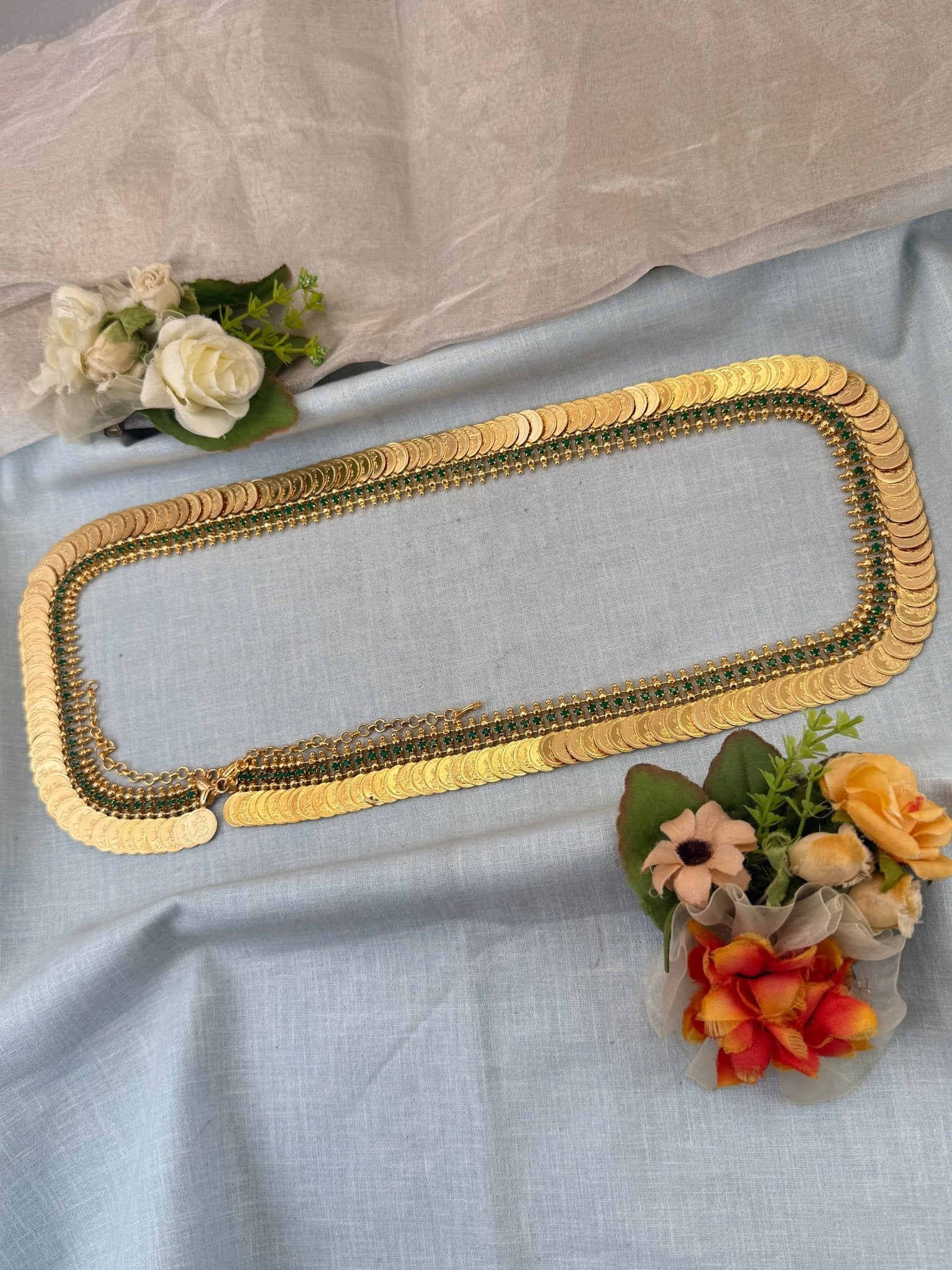 Royal Gold Like Kaasu Vaddanam Kamarbandh 8024 - Mahilas