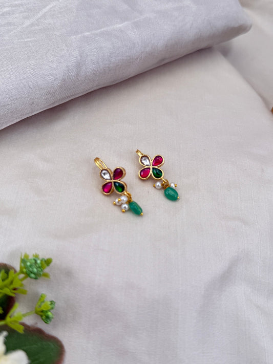 Royal Jadau Kundan Bugadi Earcuff 1317 - Mahilas