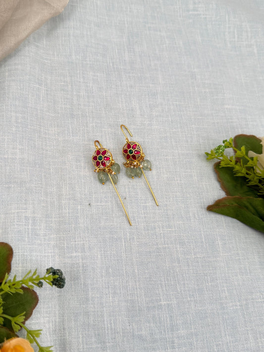 Royal Jadau Kundan Earcuff Earrings 0462 - Mahilas