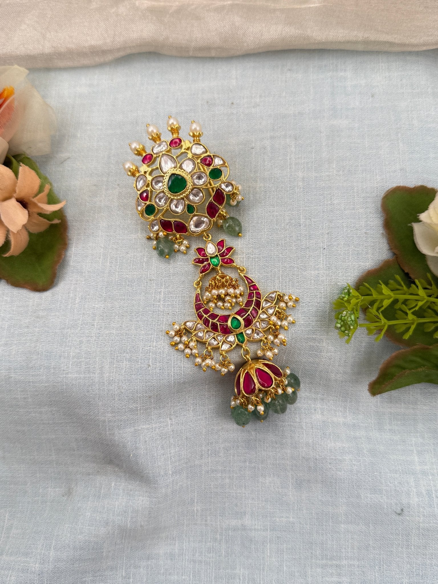 Royal Jadau Kundan Jadebille 593 - Mahilas