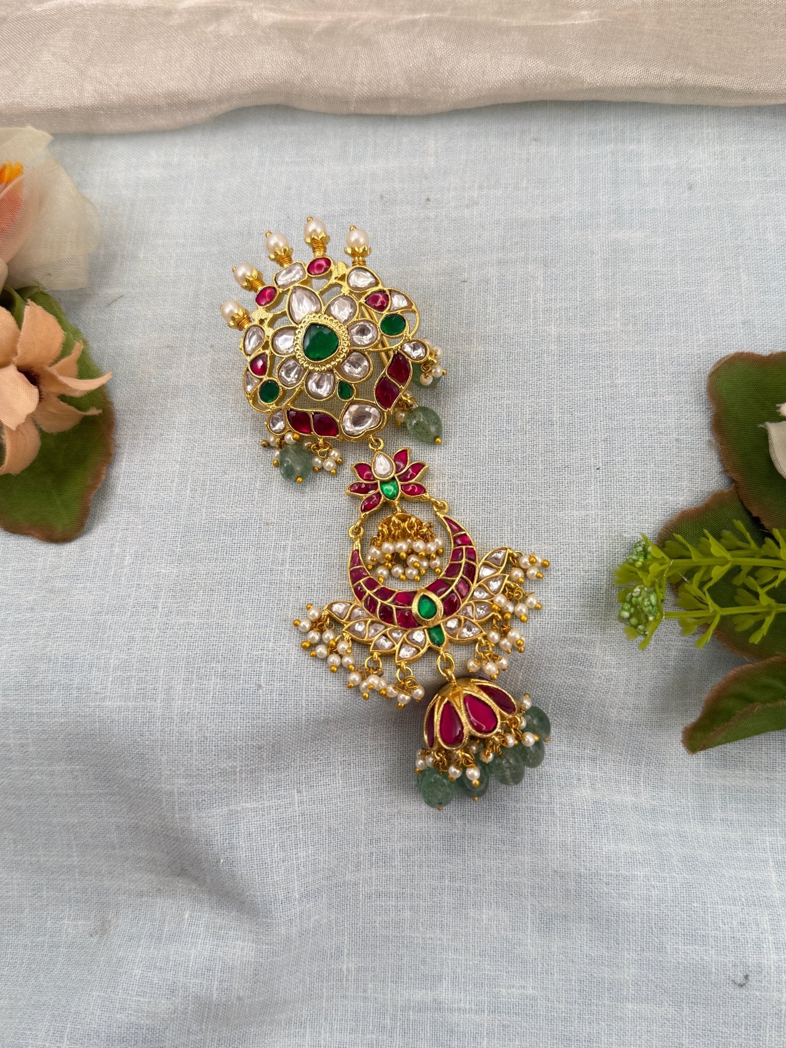 Royal Jadau Kundan Jadebille 593 - Mahilas