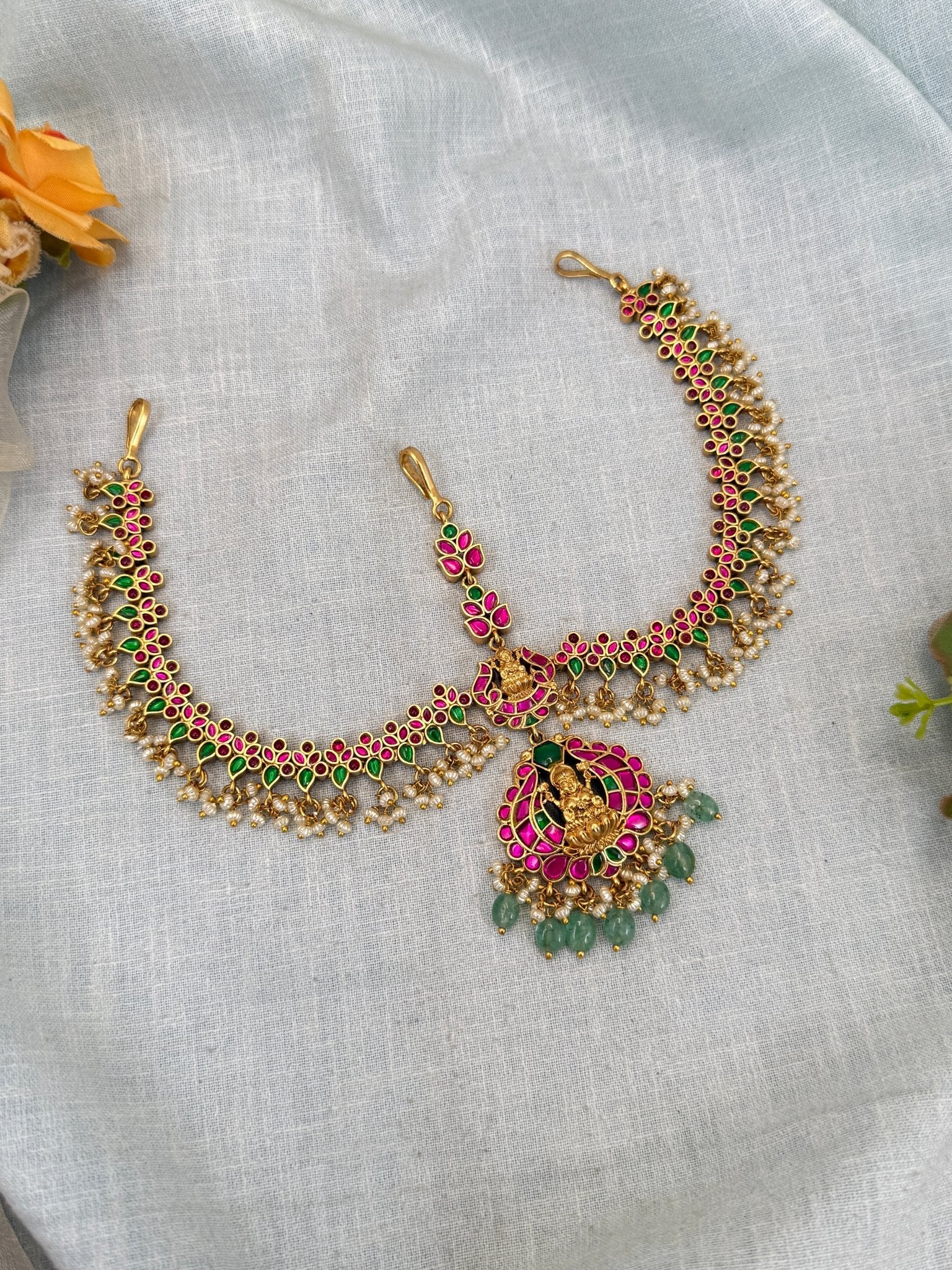 Royal Jadau Kundan Maang Tikka Mathapatti 369 - Mahilas