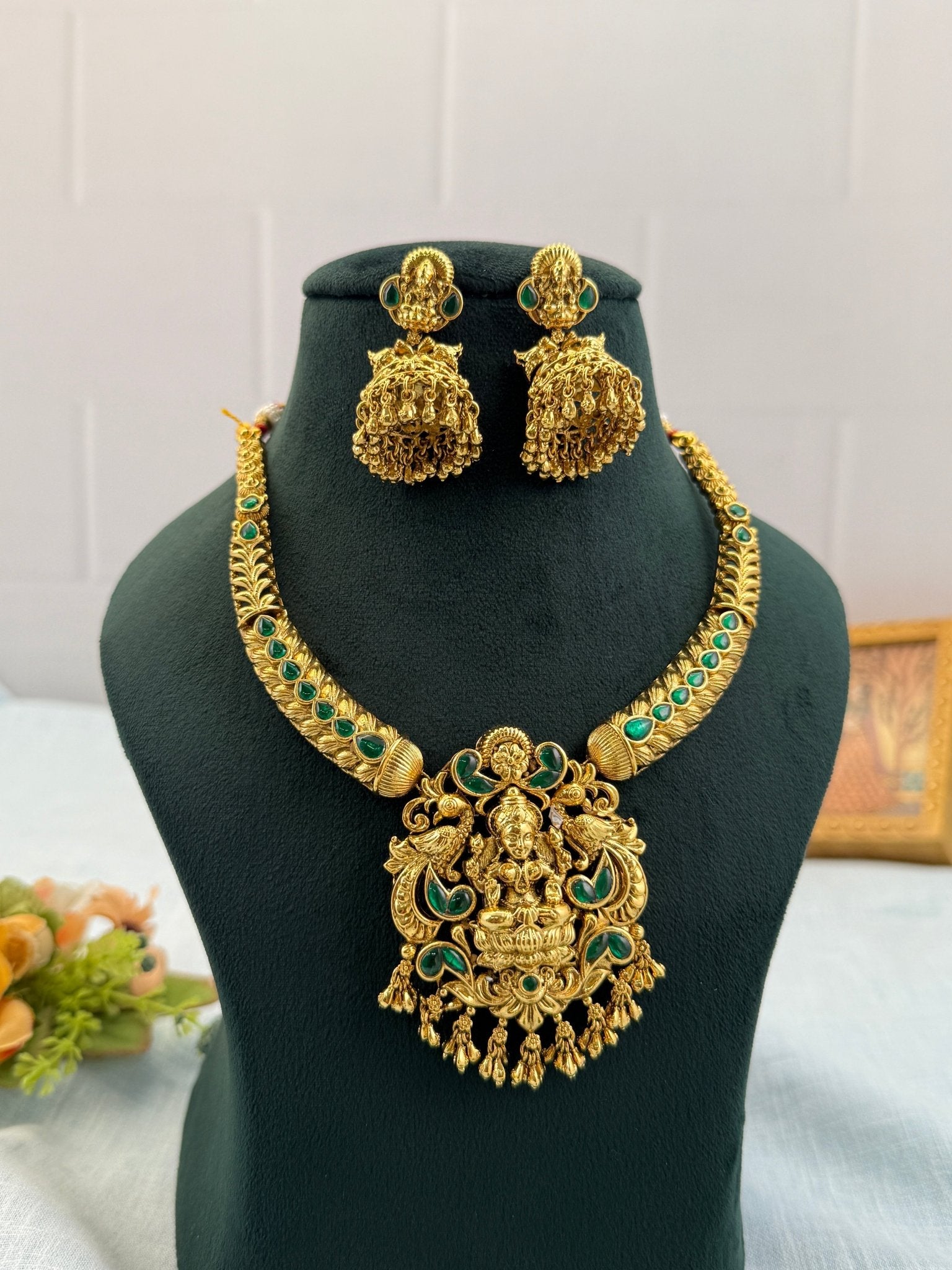 Royal Jadau Kundan Necklace Set 501 - Mahilas