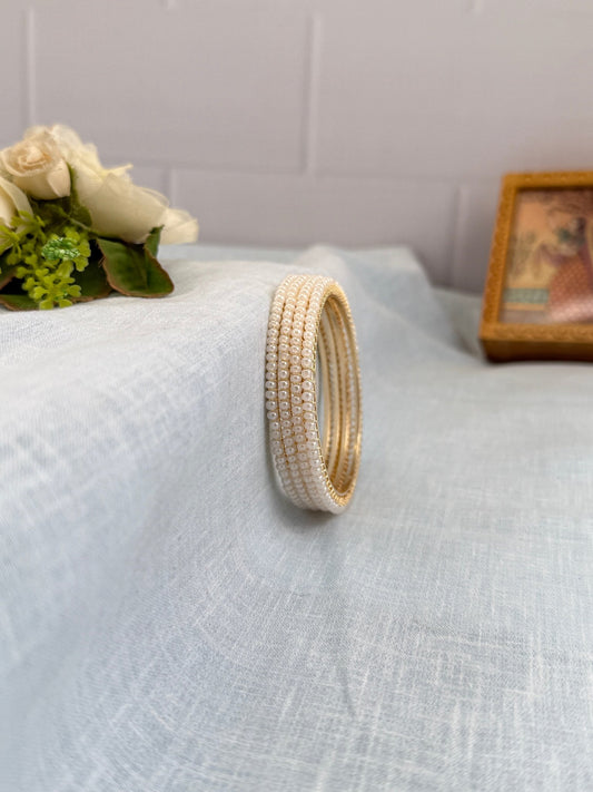 Royal Pearl Plain Bangles 7002 - Mahilas