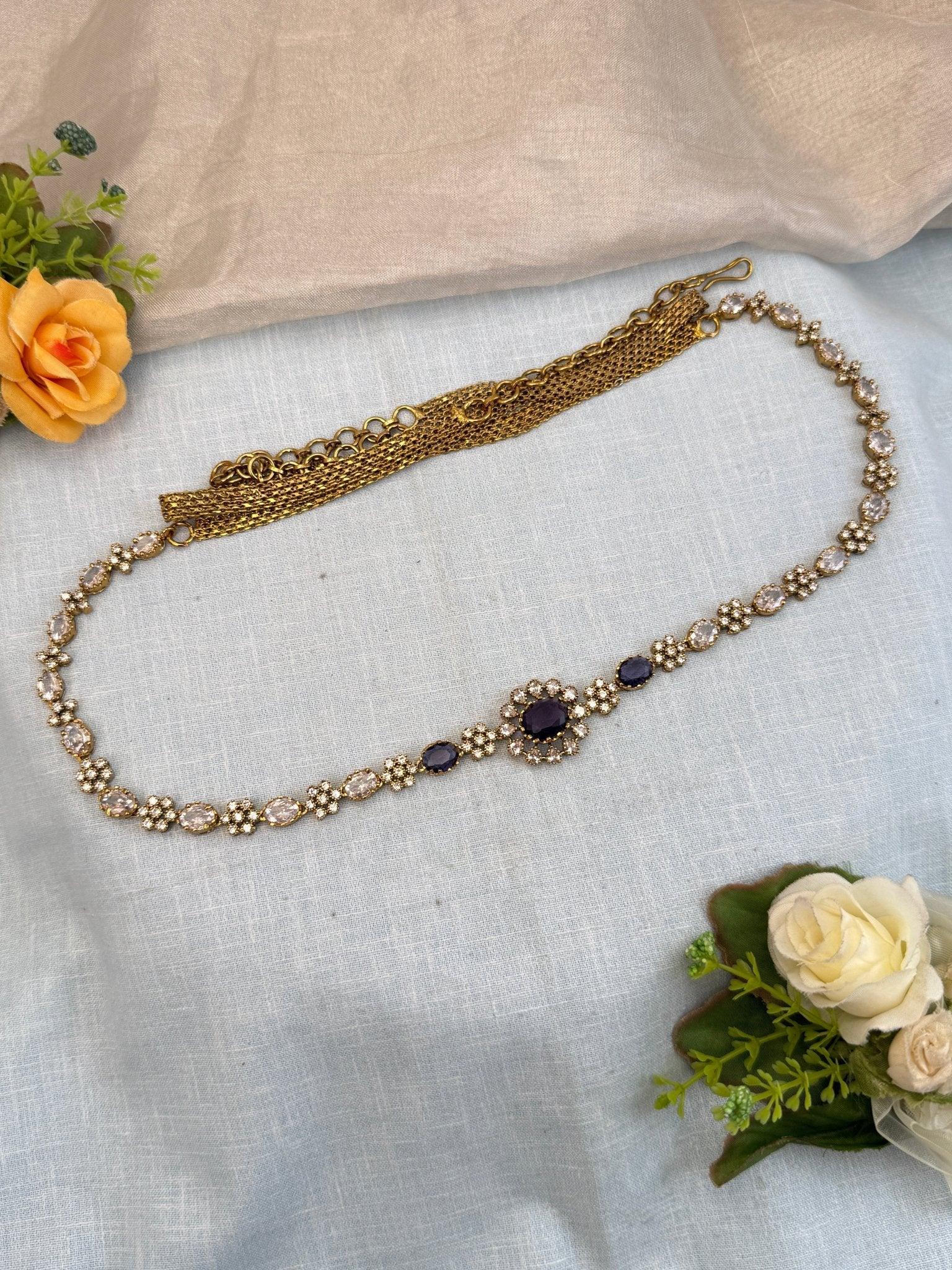 Royal Victorian Chain Vaddanam Kamarbandh 7182 - Mahilas