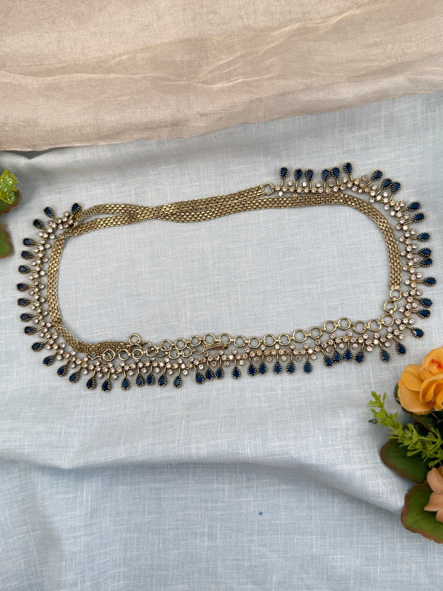 Royal Victorian Chain Vaddanam Kamarbandh 7237 - Mahilas