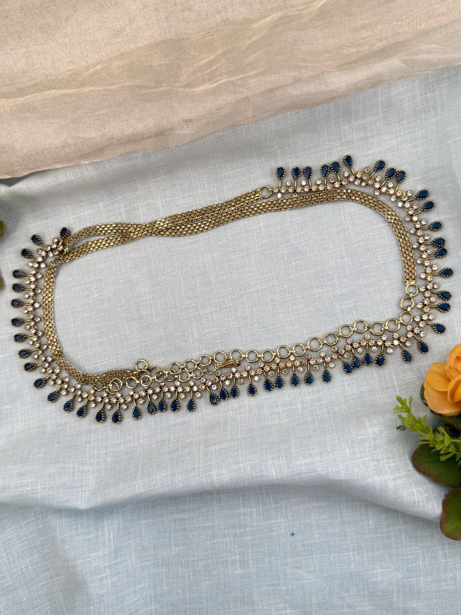 Royal Victorian Chain Vaddanam Kamarbandh 7237 - Mahilas