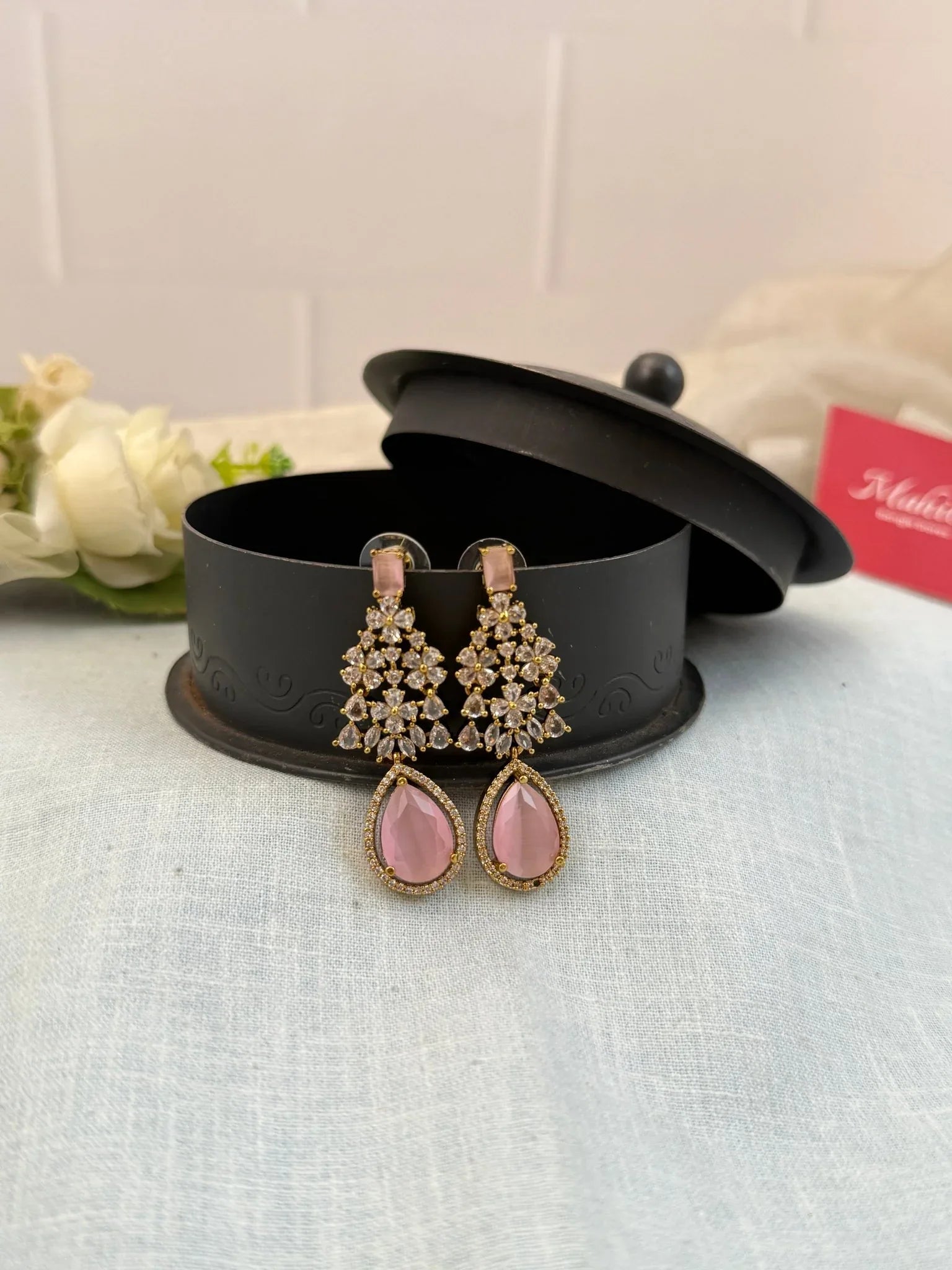 Royal Victorian Stone Earrings 0245 - Mahilas