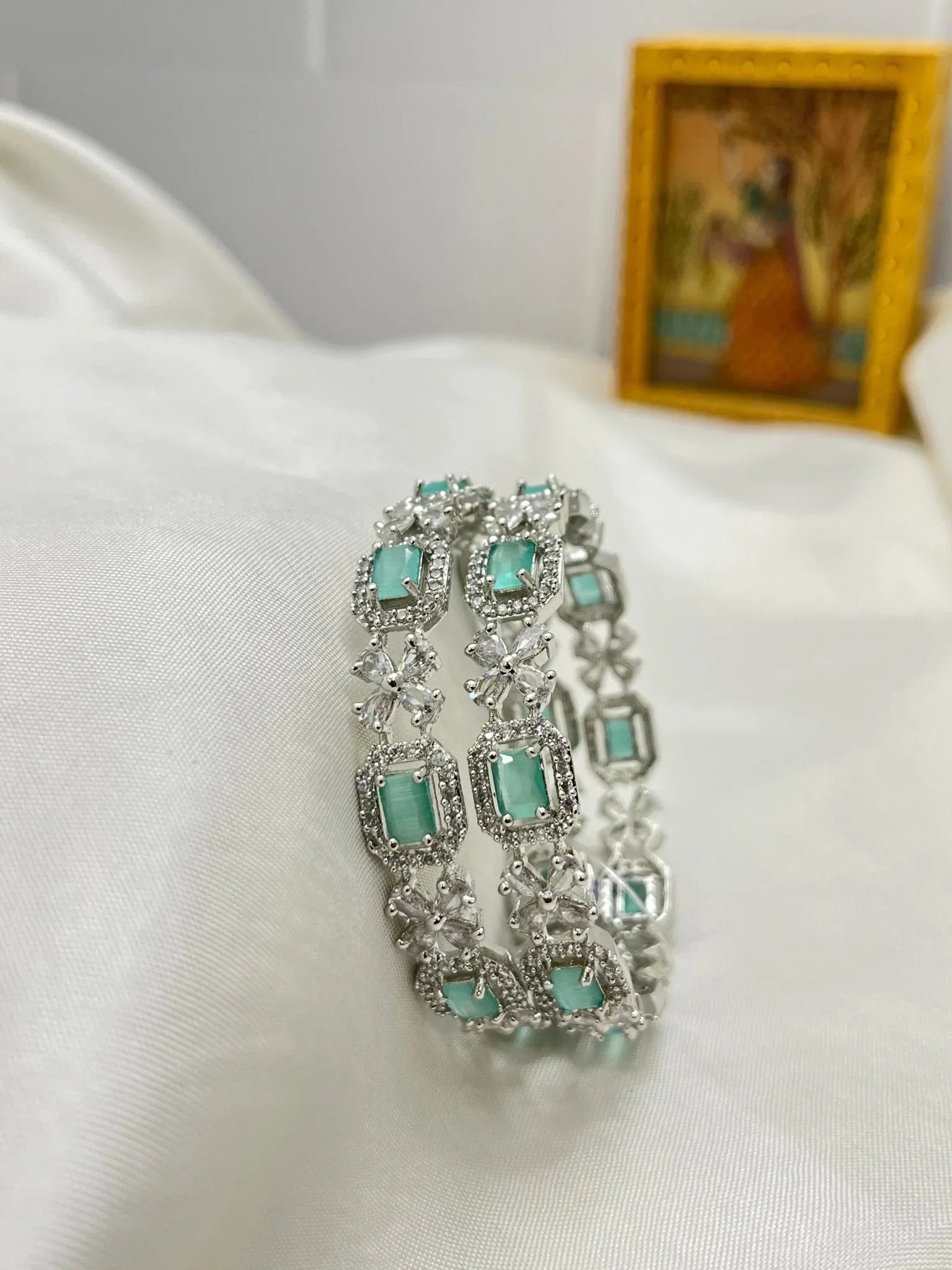 Stone Bangle 6703 - Mahilas