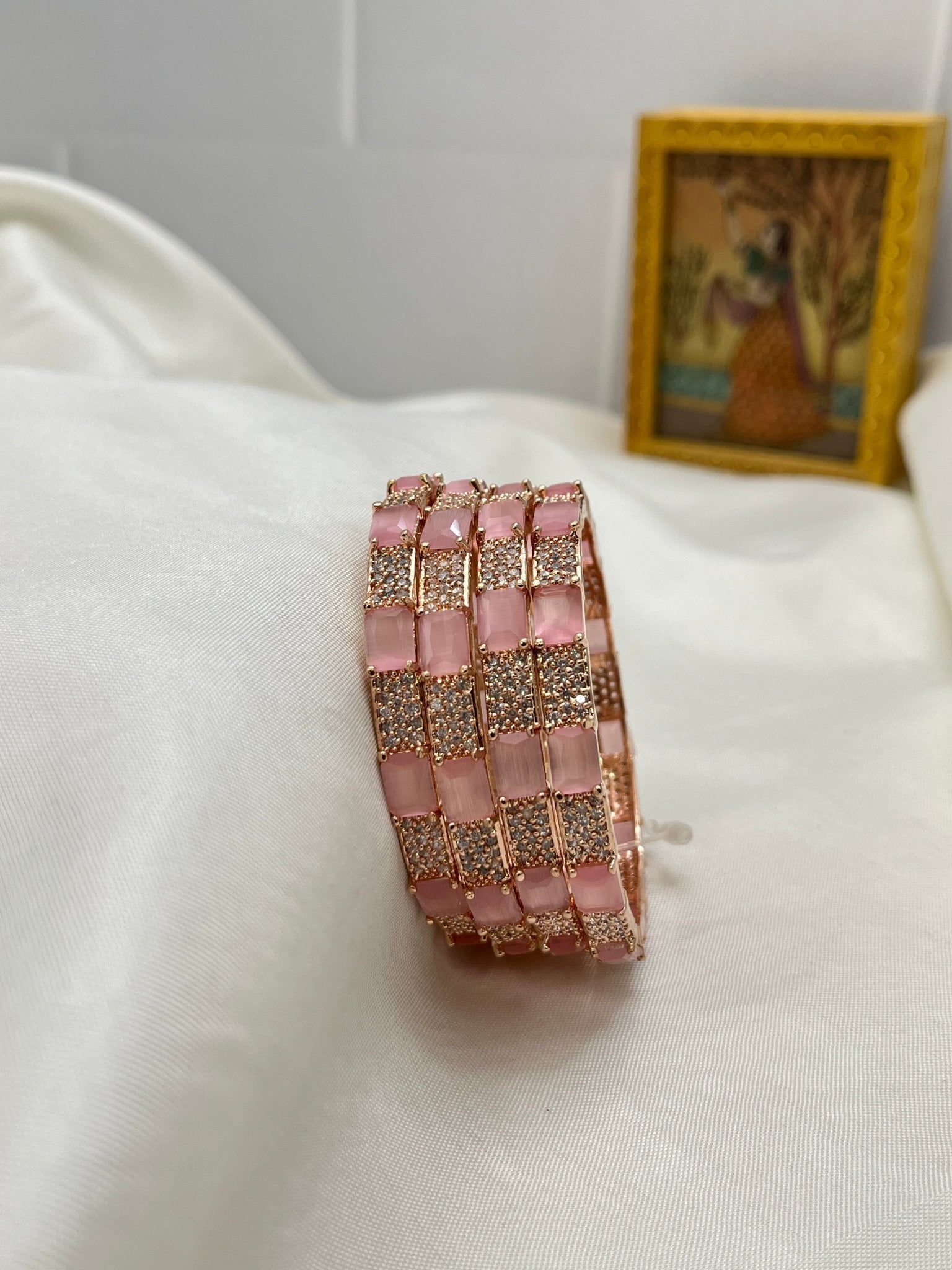 Stone Bangle 6715 - Mahilas