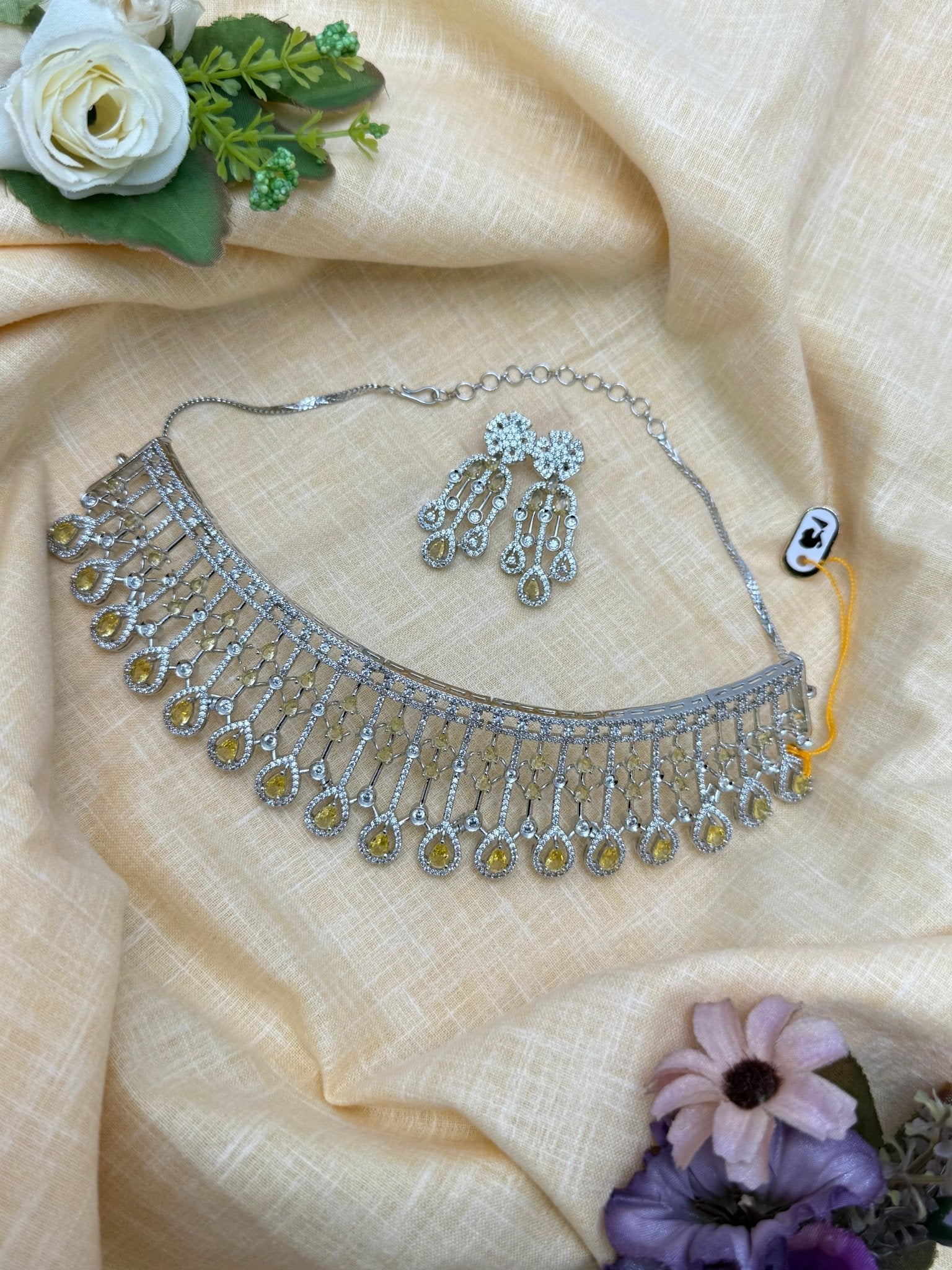 Stone Choker Necklace 0160 - Mahilas