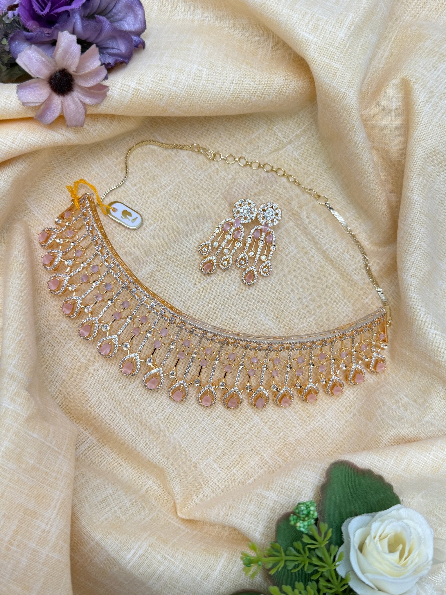 Stone Choker Necklace 0165 - Mahilas