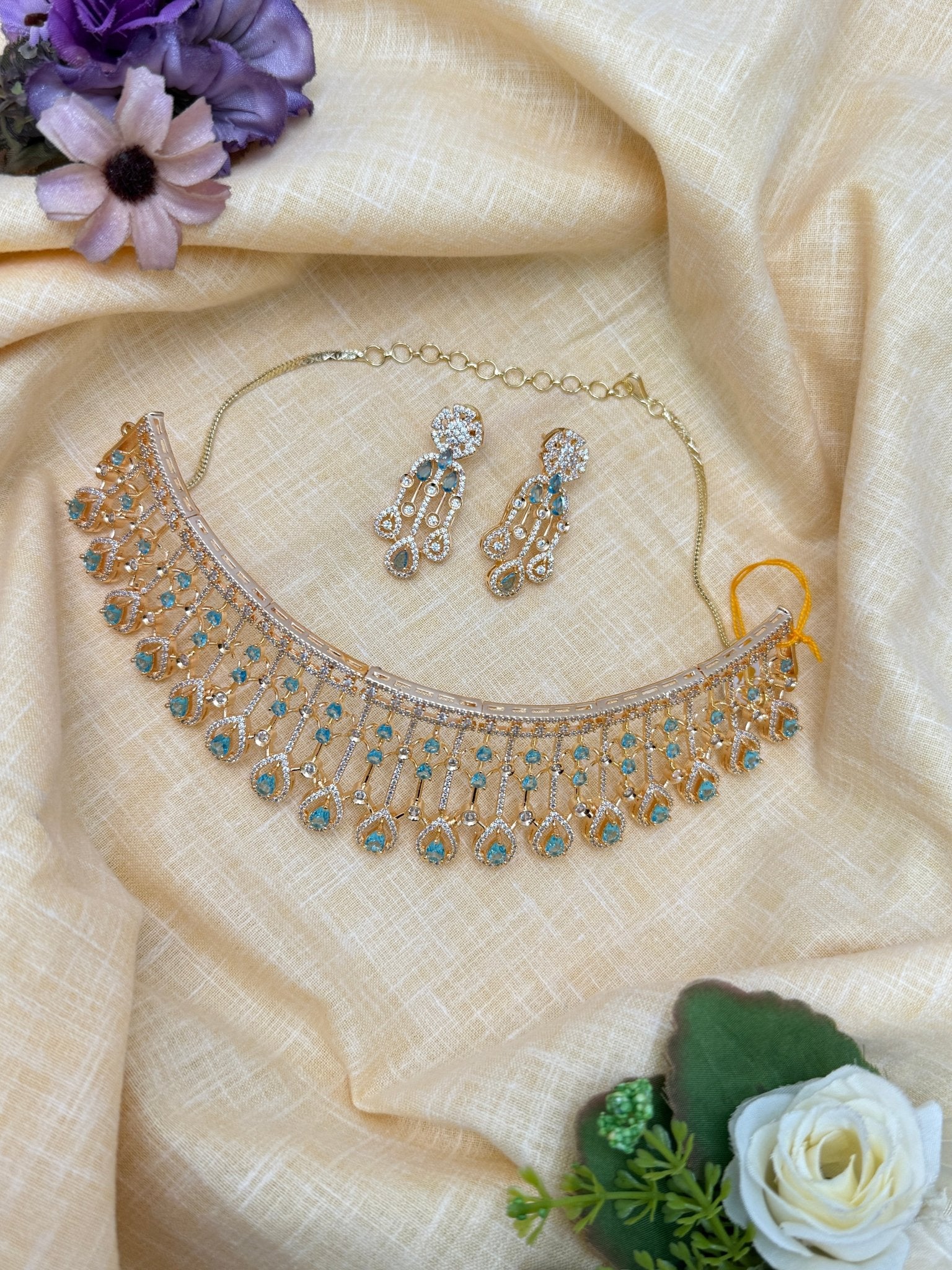 Stone Choker Necklace 0170 - Mahilas