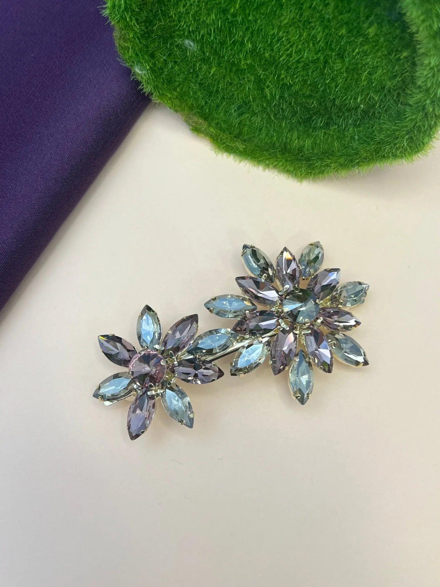 Stone Hair Clip 4067 - Mahilas