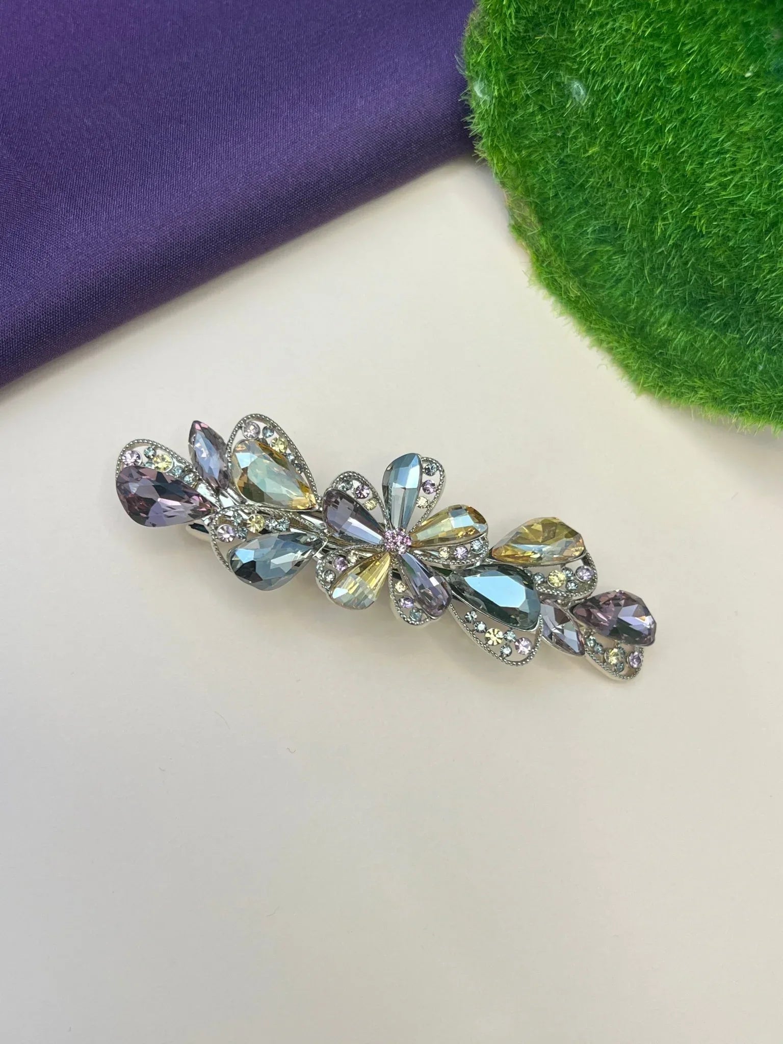 Stone Hair Clip 4071 - Mahilas