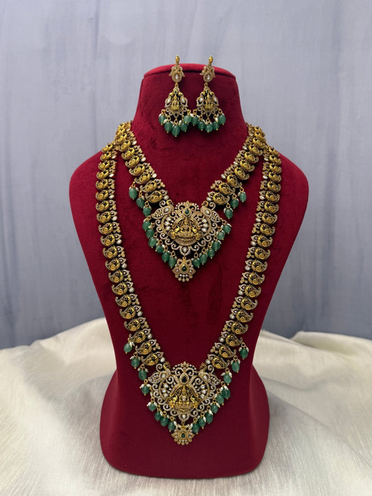 Victorian Antique Bridal Necklace Set 312 - Mahilas