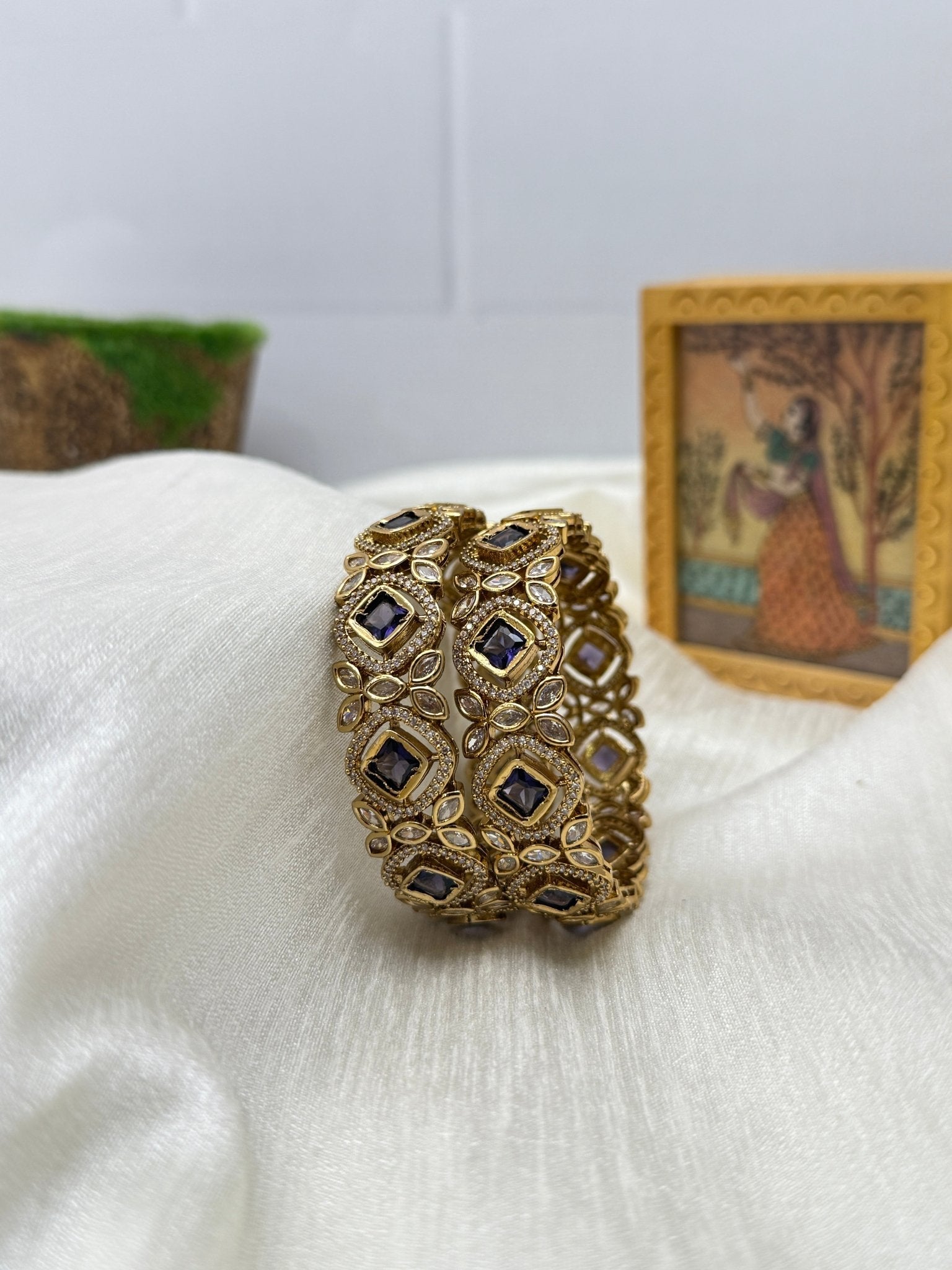 Victorian Antique Kada Bangles 6906 - Mahilas