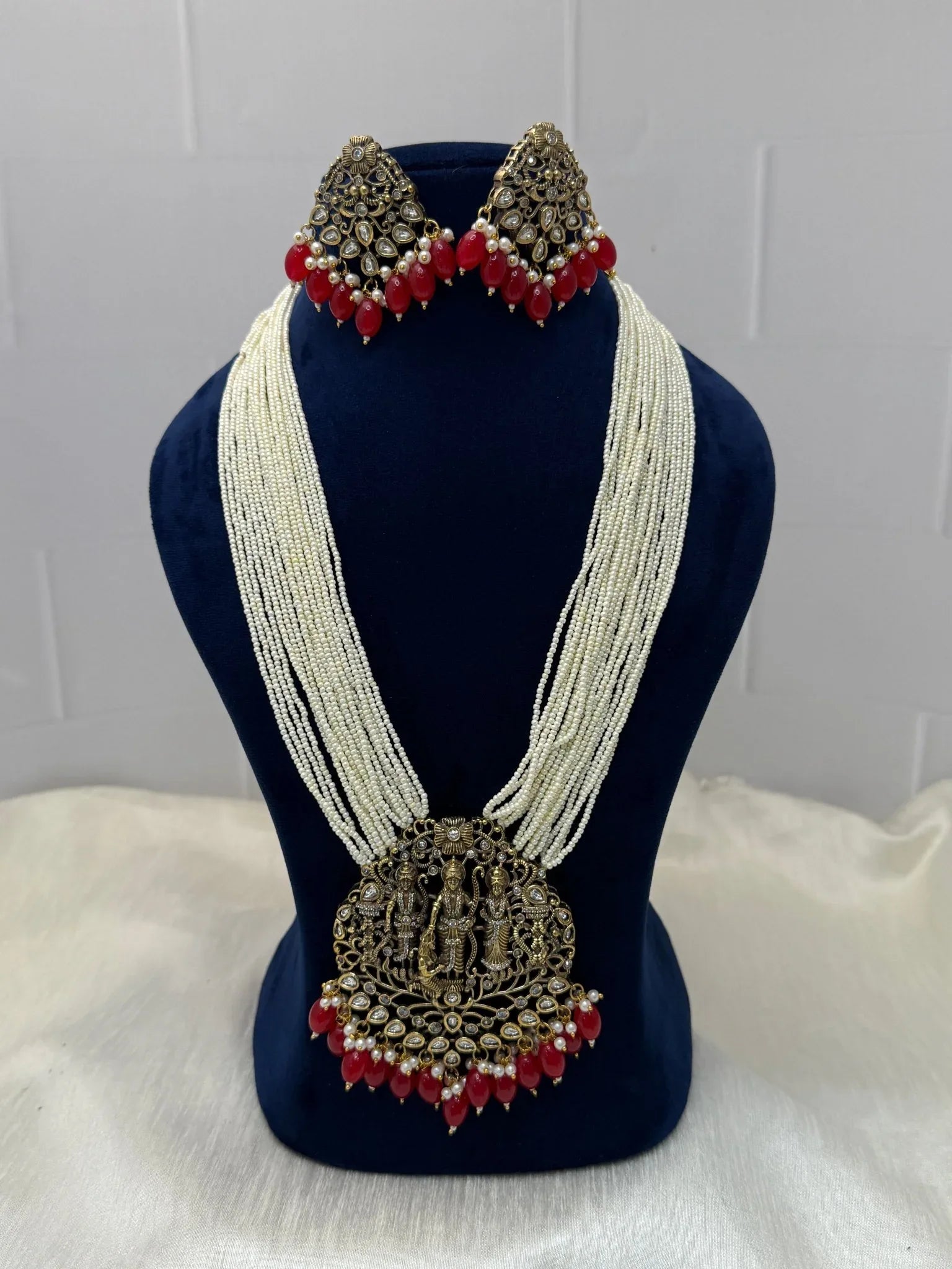 Victorian Layered Necklace Set 2288 - Mahilas