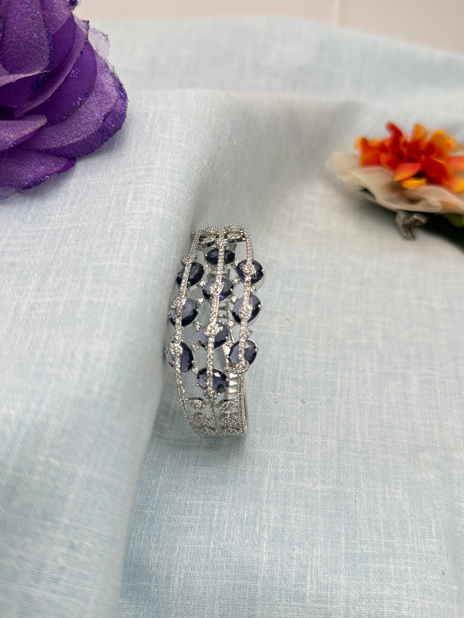 White Stone Bracelet 6909 - Mahilas