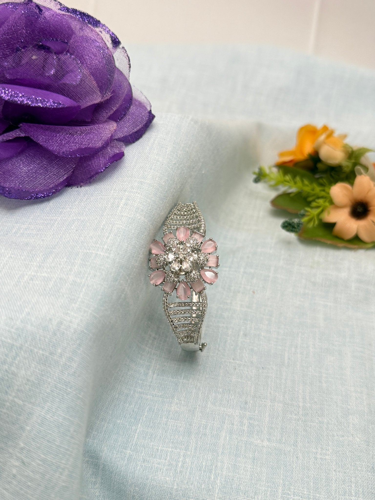 White Stone Bracelet 6929 - Mahilas